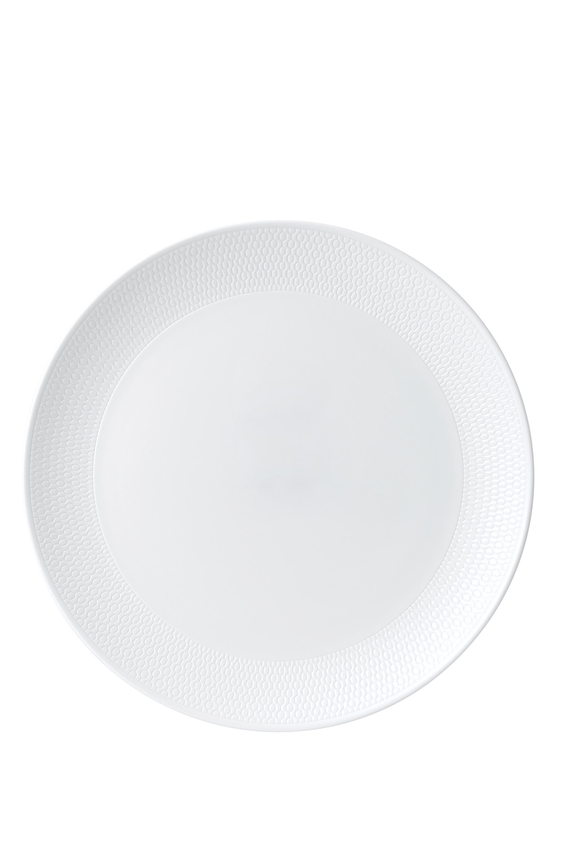 Gio White Dinner Plate