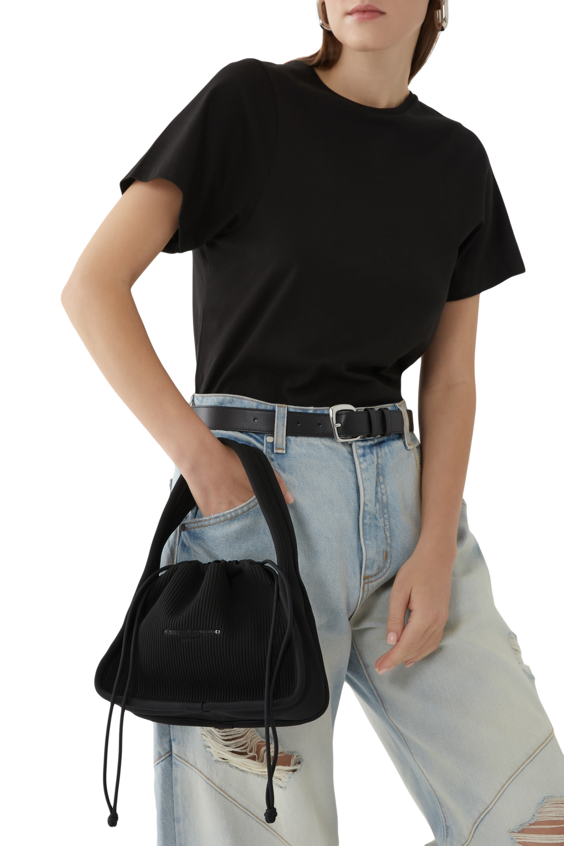 Ryan Ribbed Knit Small Bag