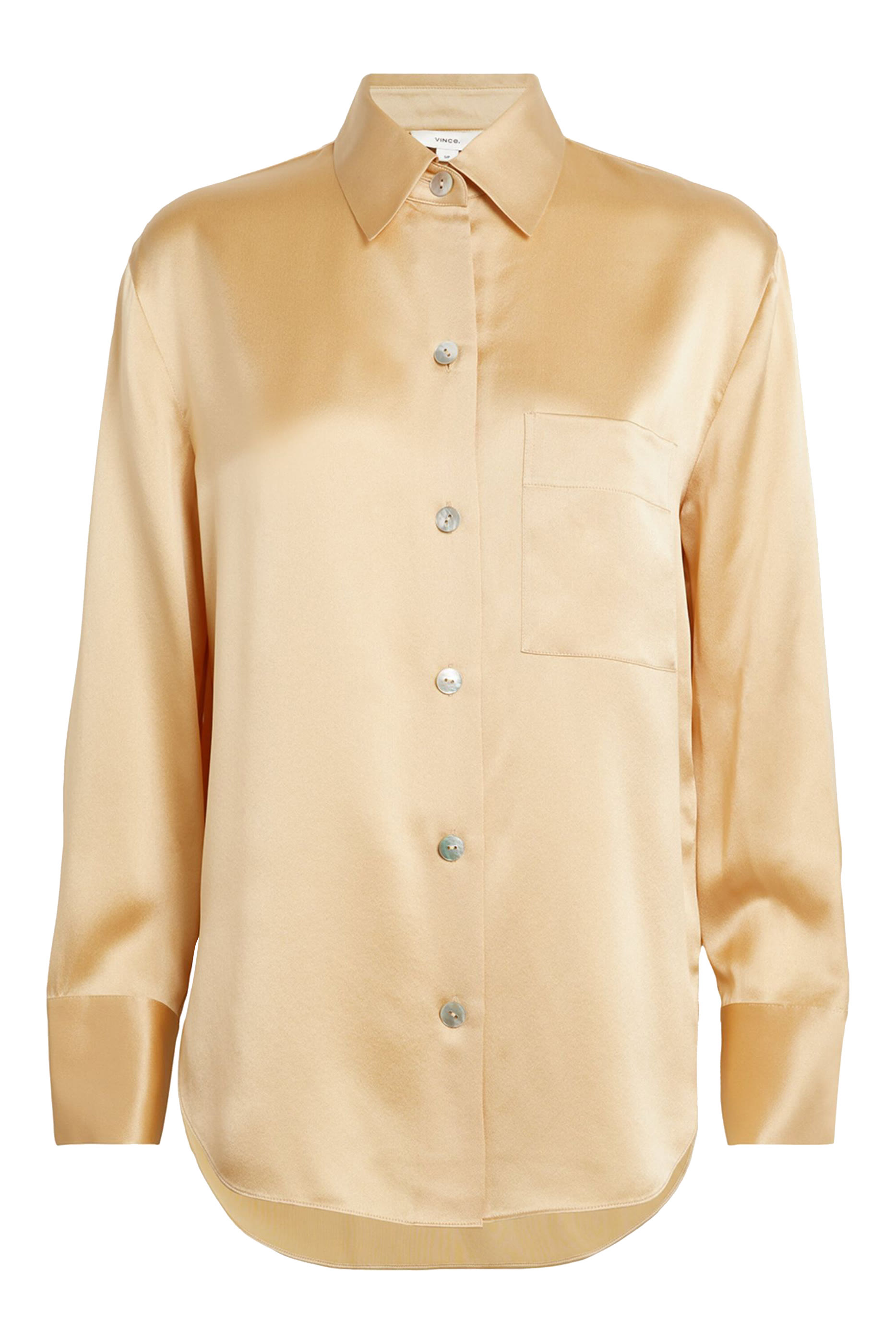 Long Sleeve Silk Blouse