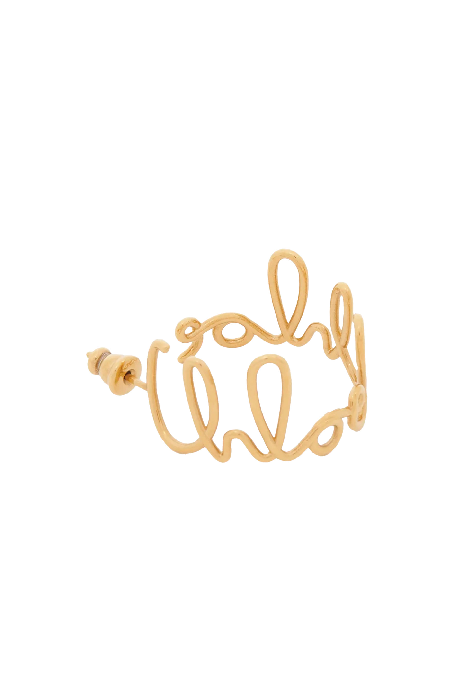 Logo Hoop Earrings