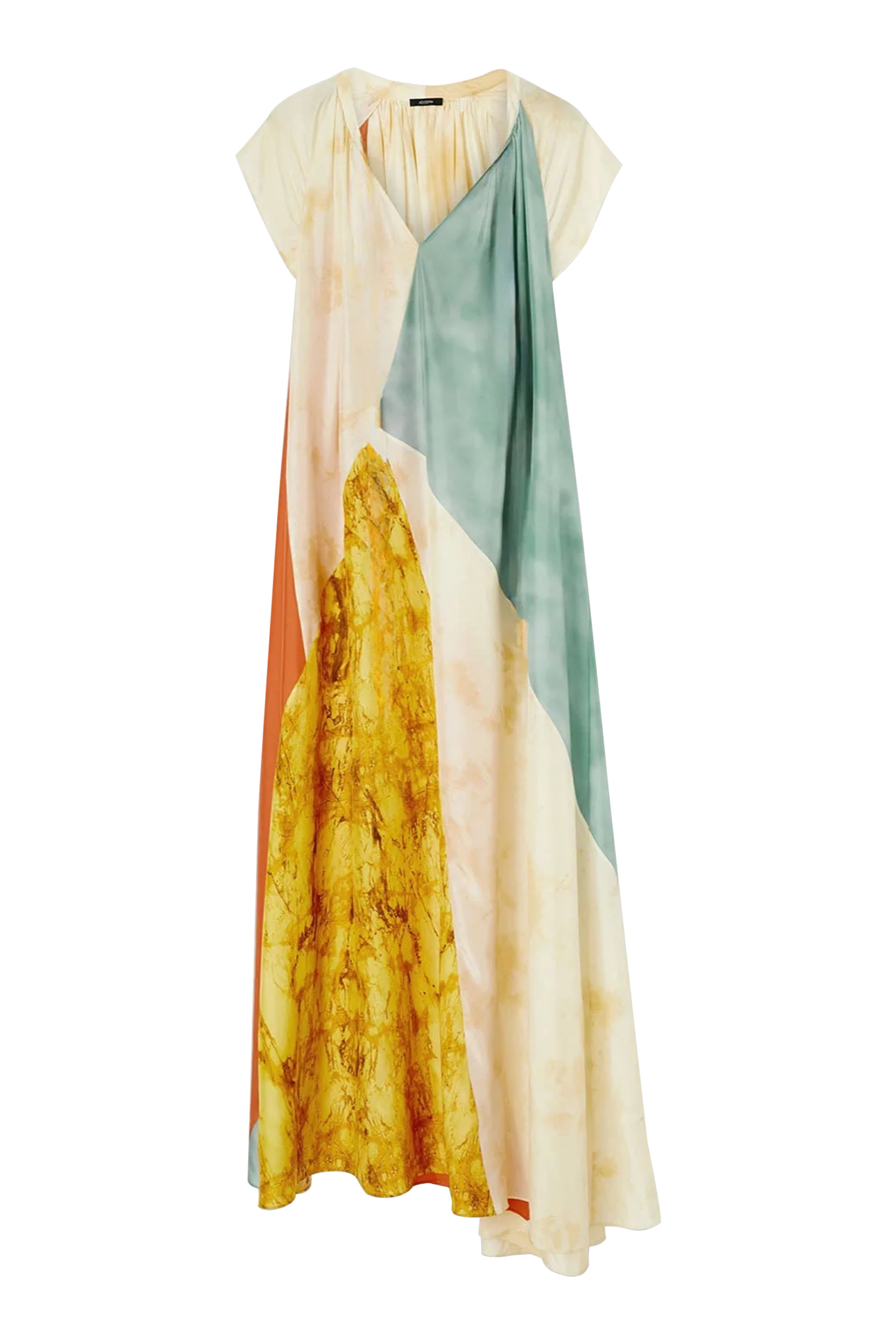 Tulipa Planchart Print Silk Dress