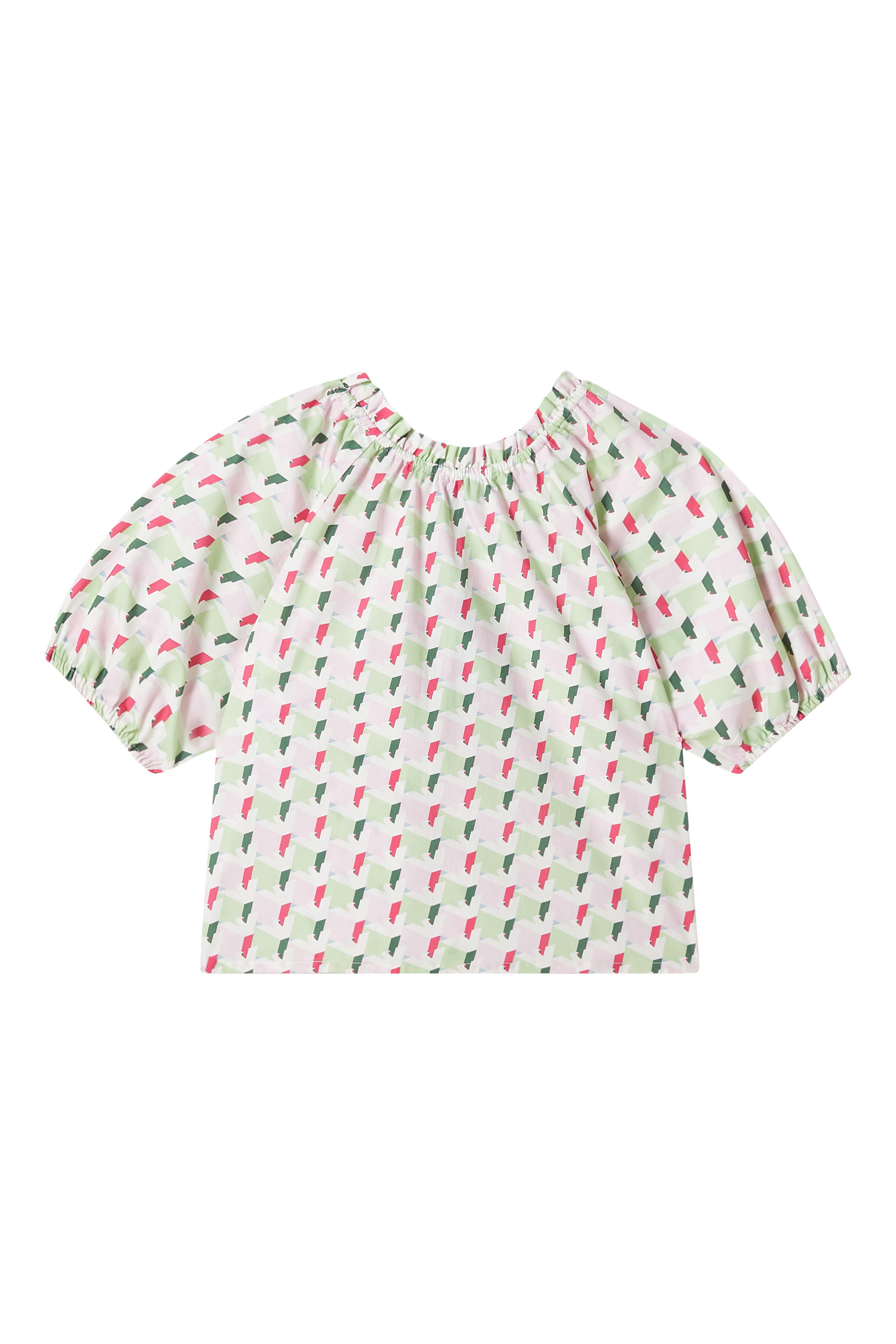 Kids  All-Over Flower Print Top