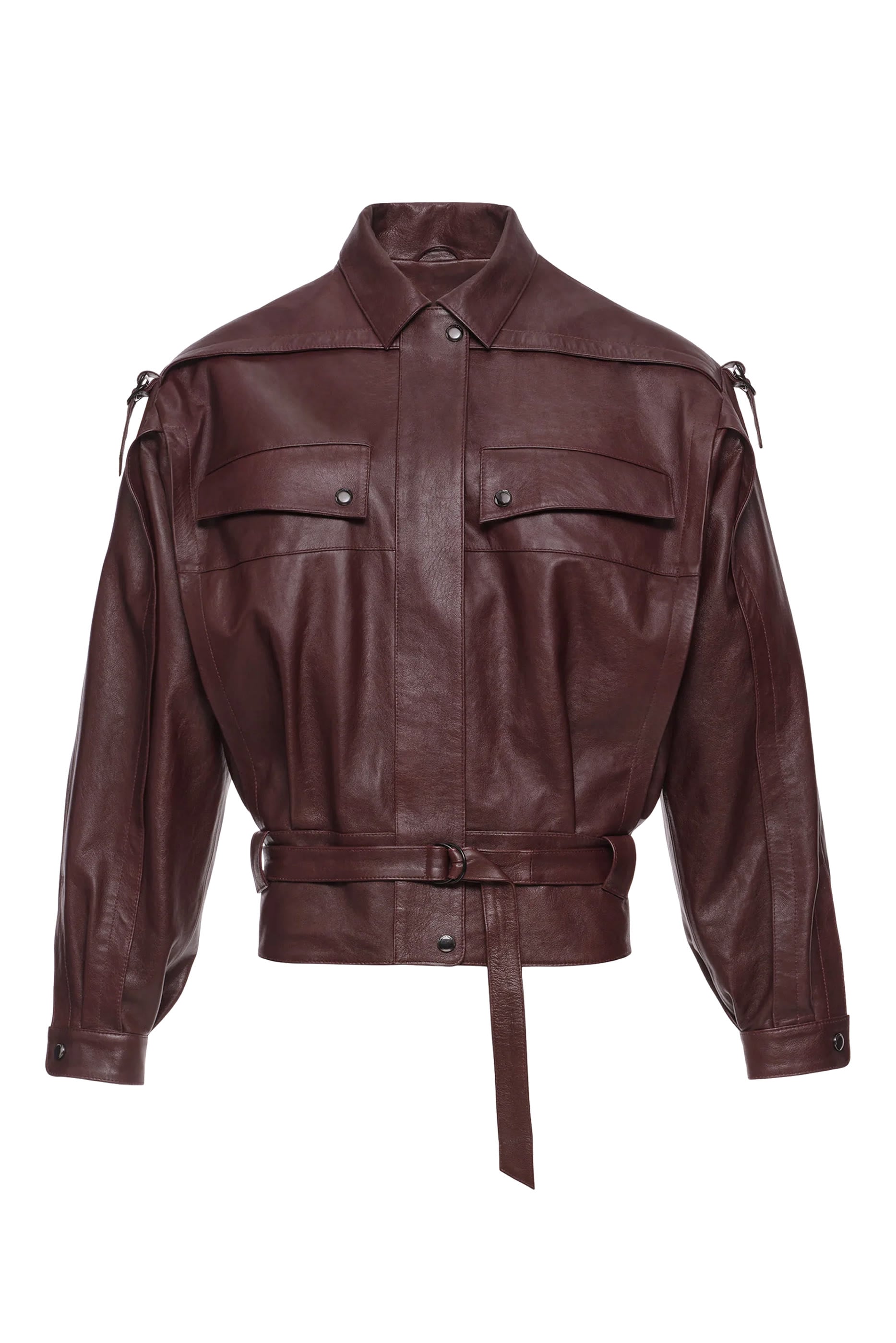 Oversized Belted Jacket