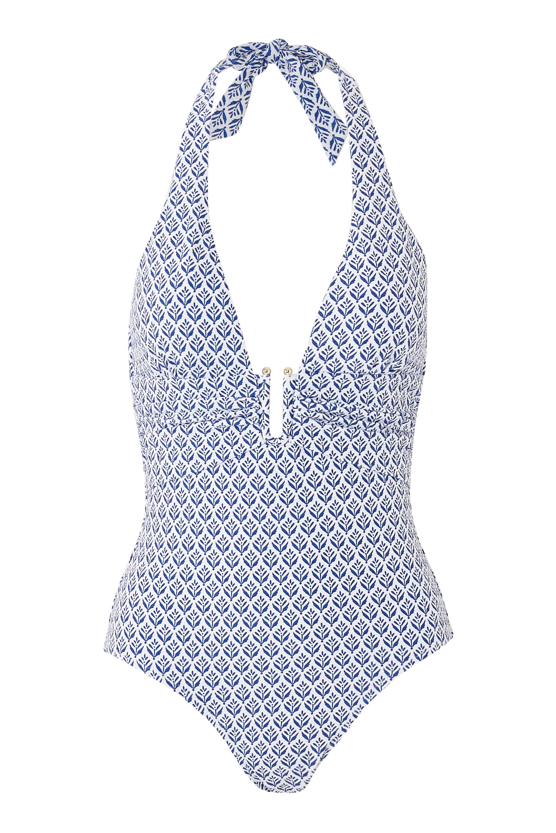 Cape Cod U-Bar Halterneck Swimsuit