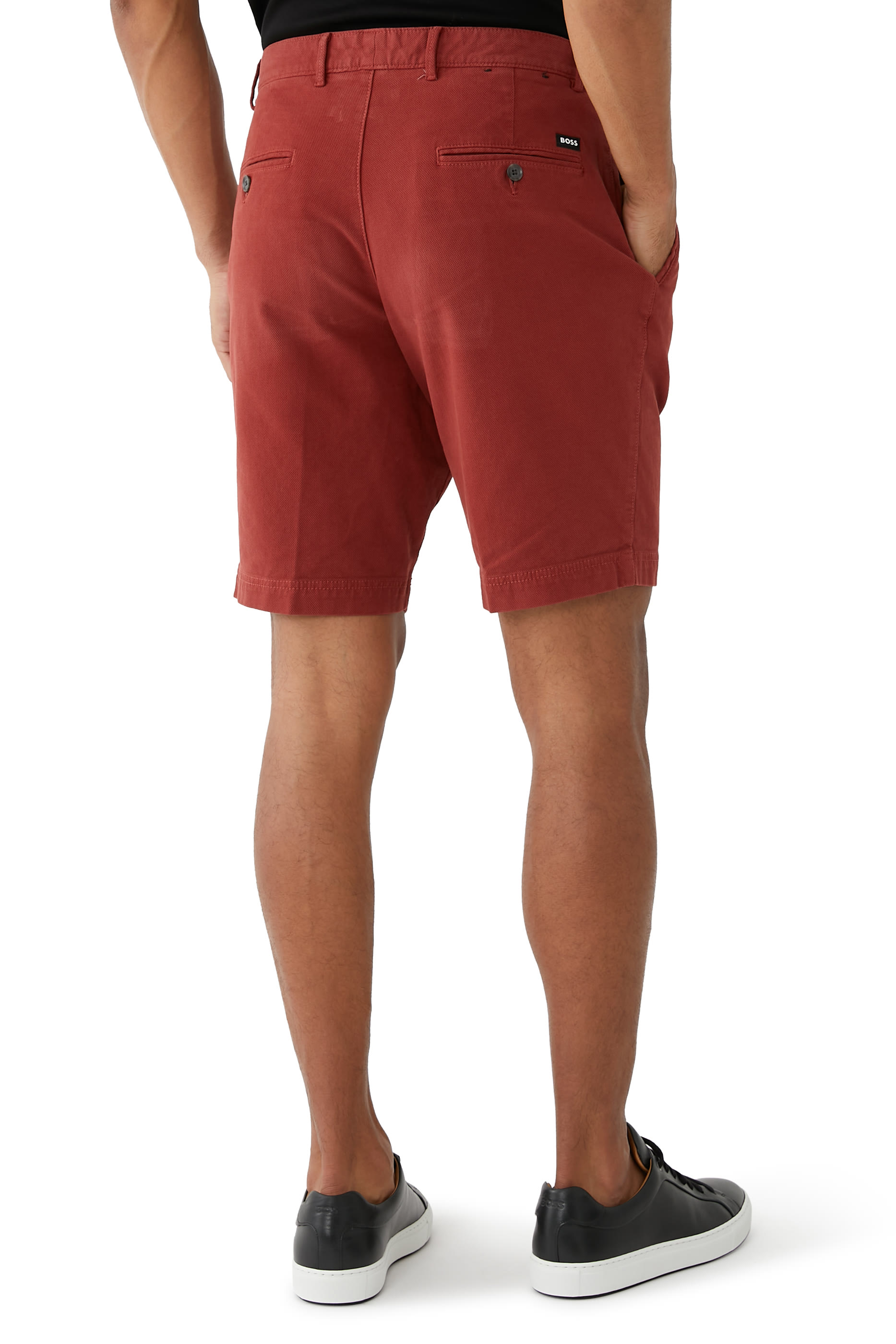 Slice Cotton- Blend Shorts