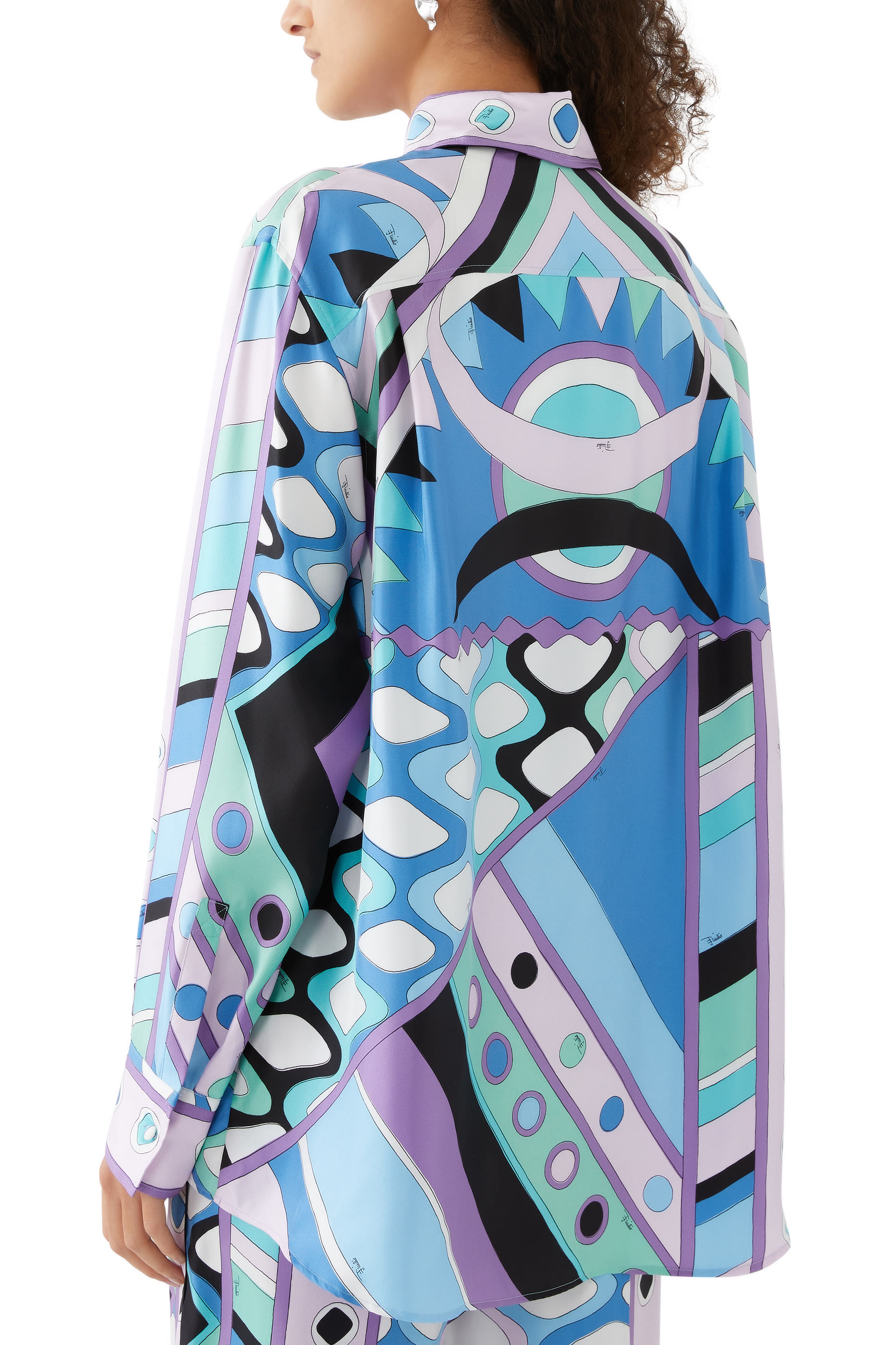 Vivara-Print Silk-Twill Shirt