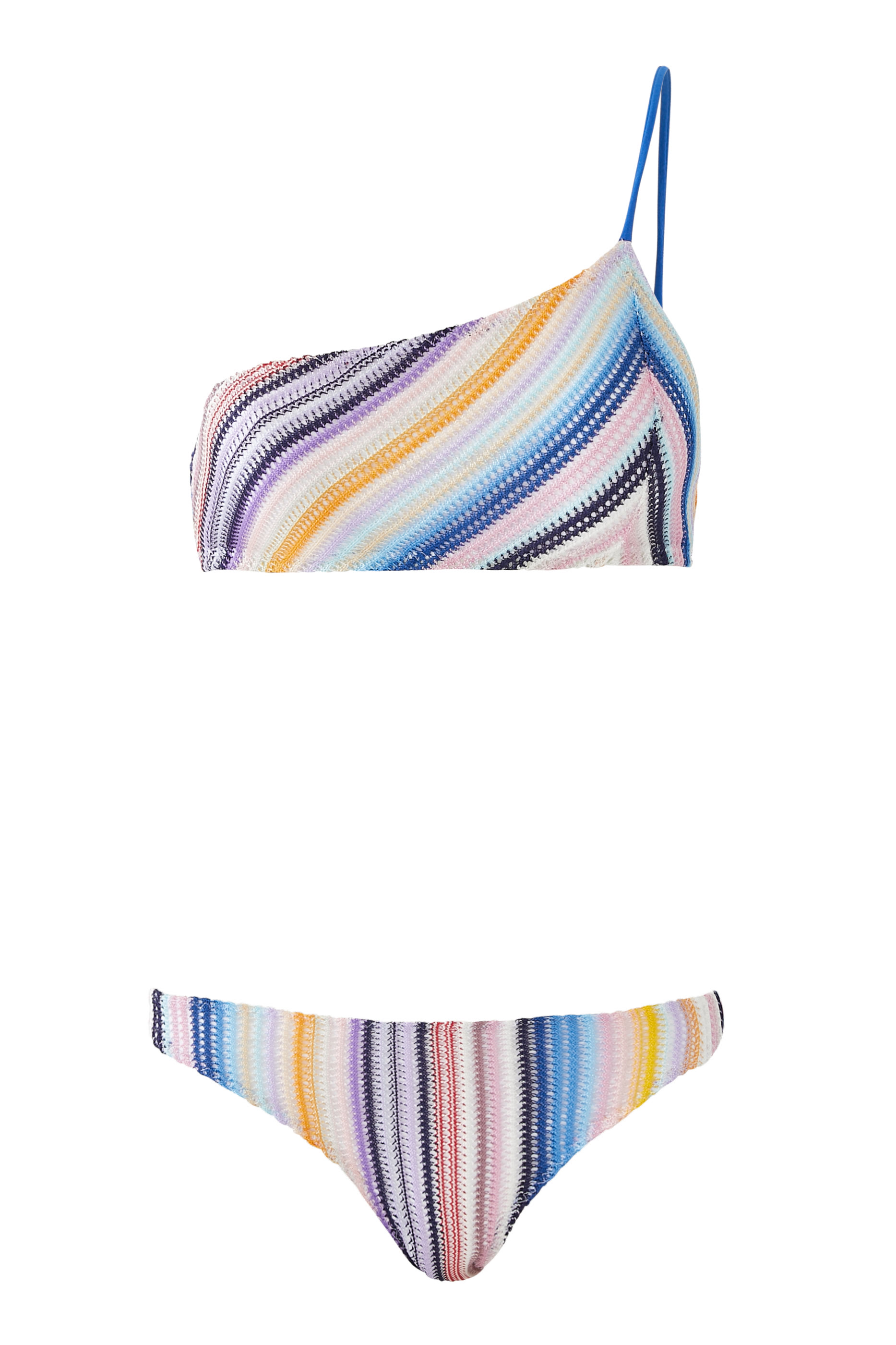 Mare One Shoulder Knit Bikini