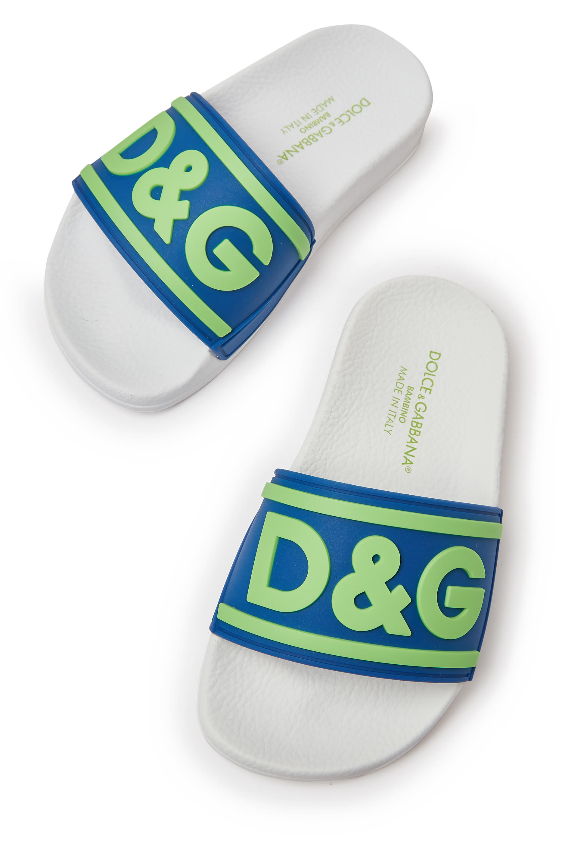 Kids DG Logo Rubber Slides