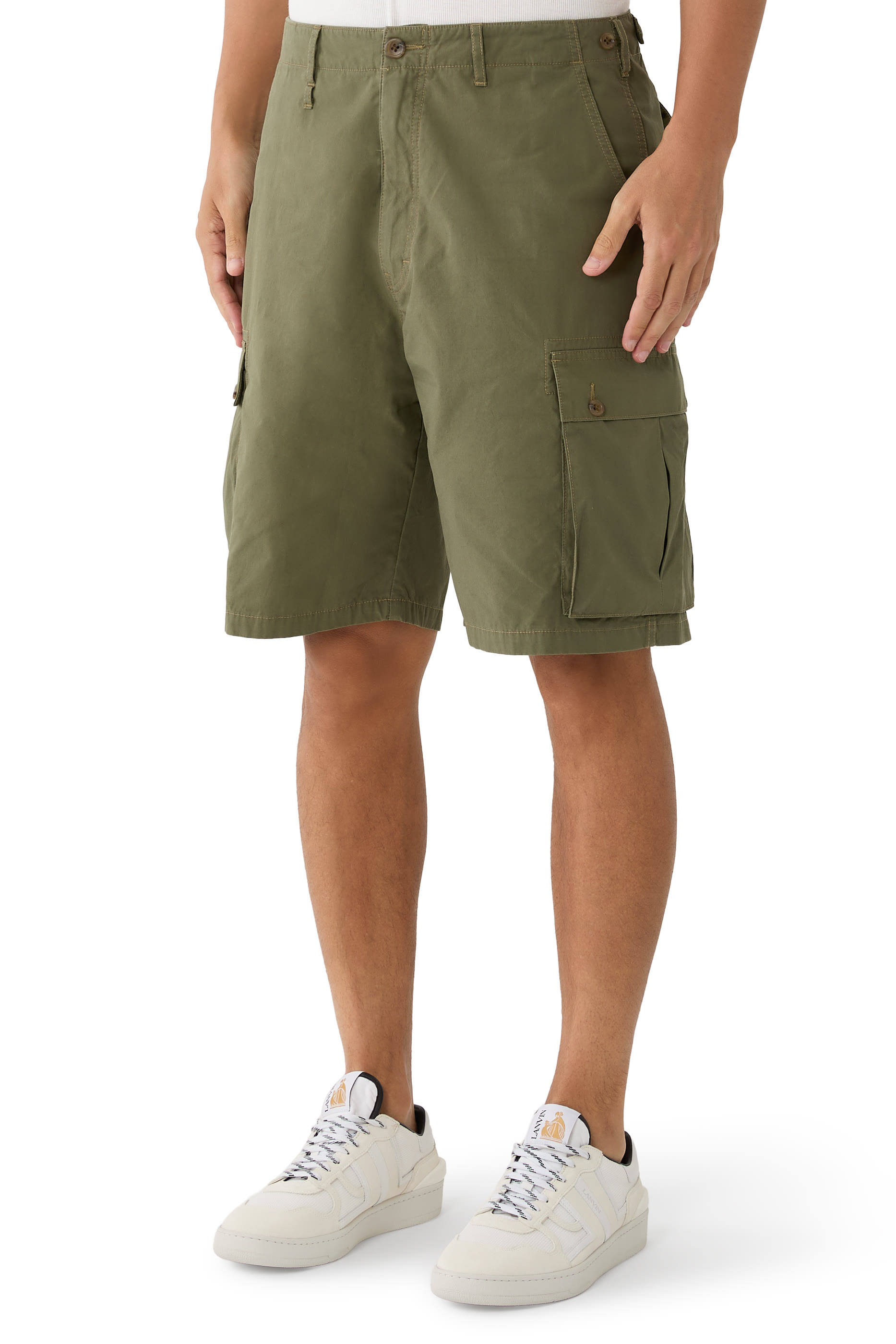 Logo Cargo Shorts