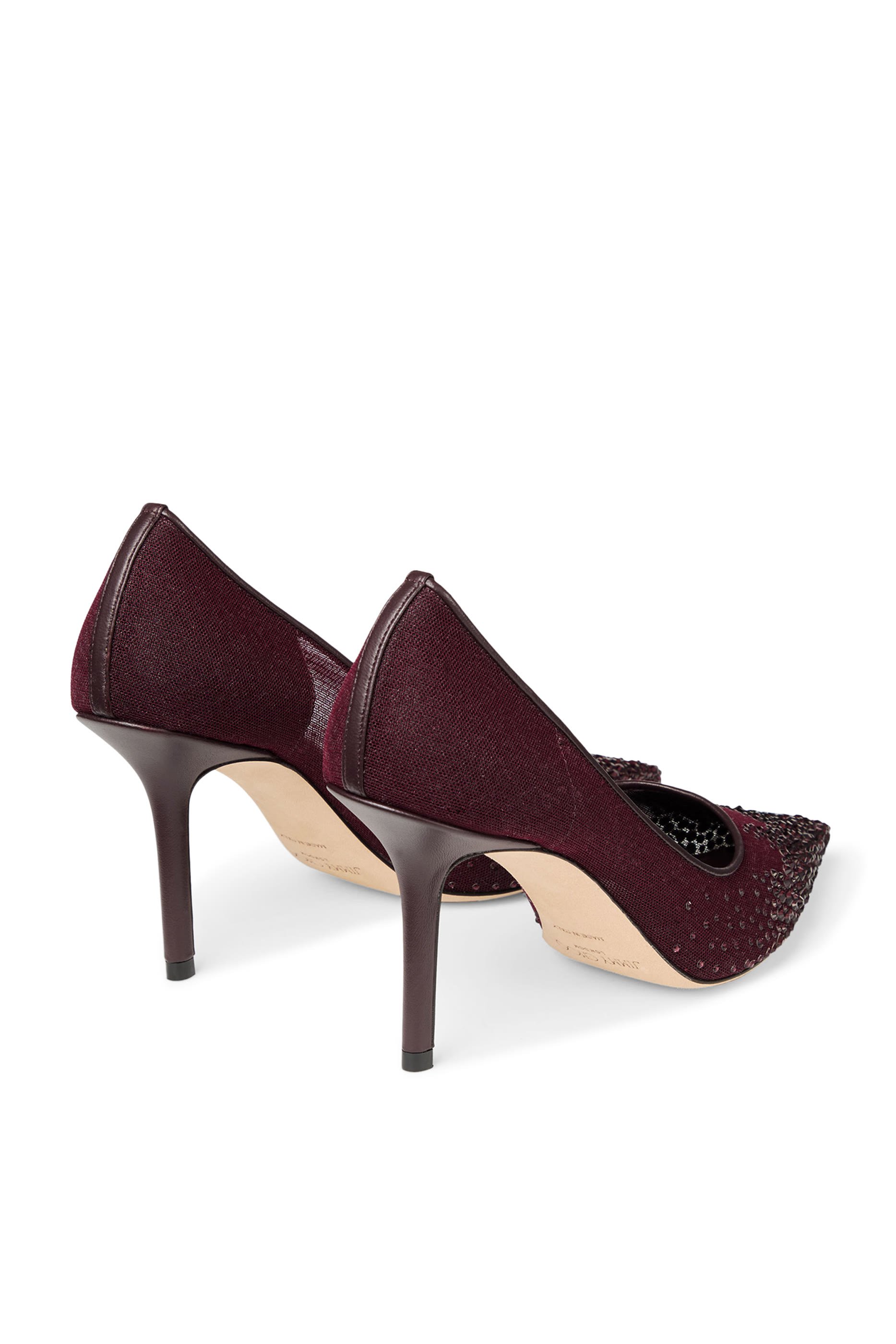 Love 85 Galaxy Crystal Mesh Pumps