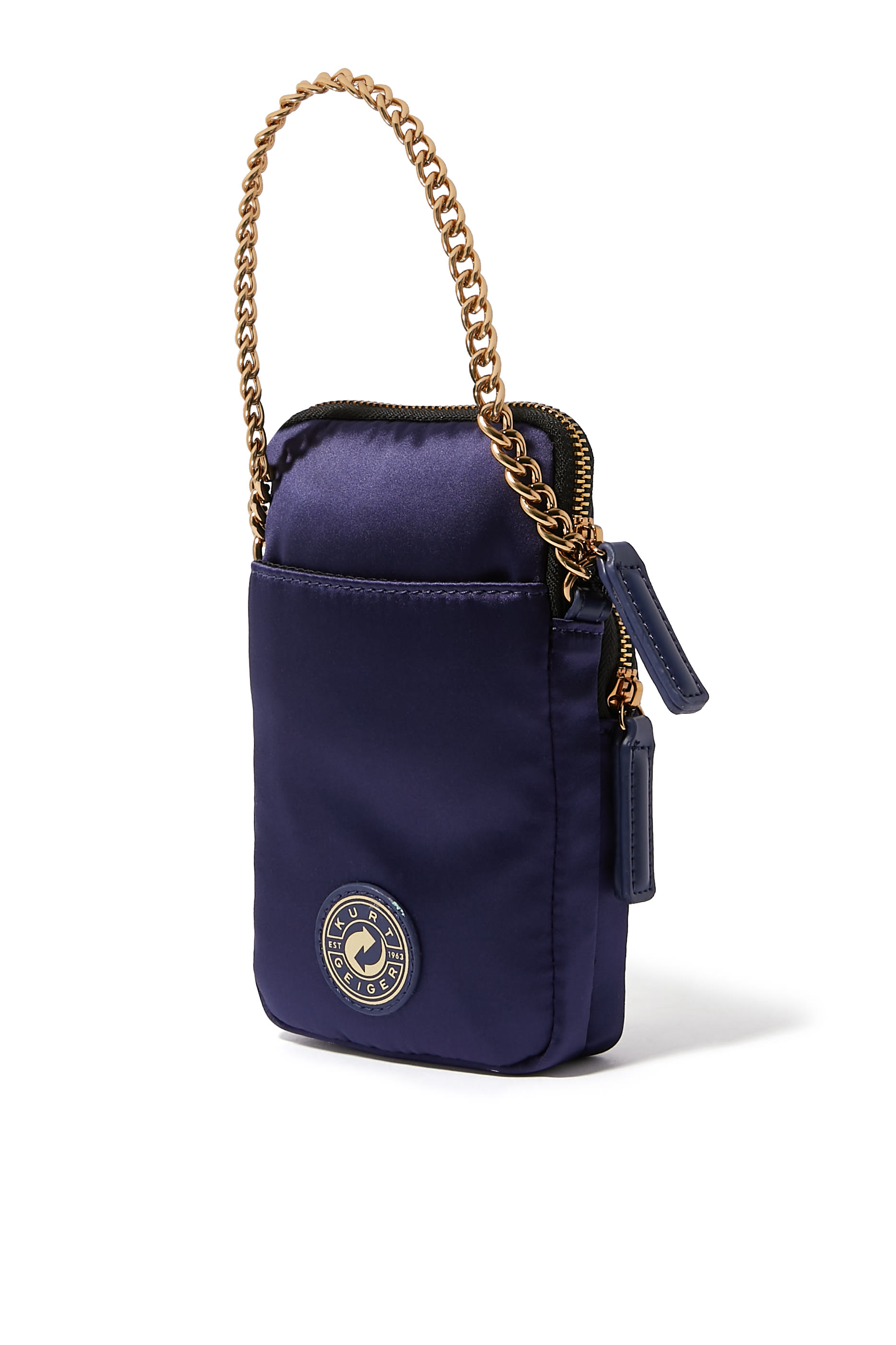 Recycled Nylon Multi Pockets Crossbody Bag