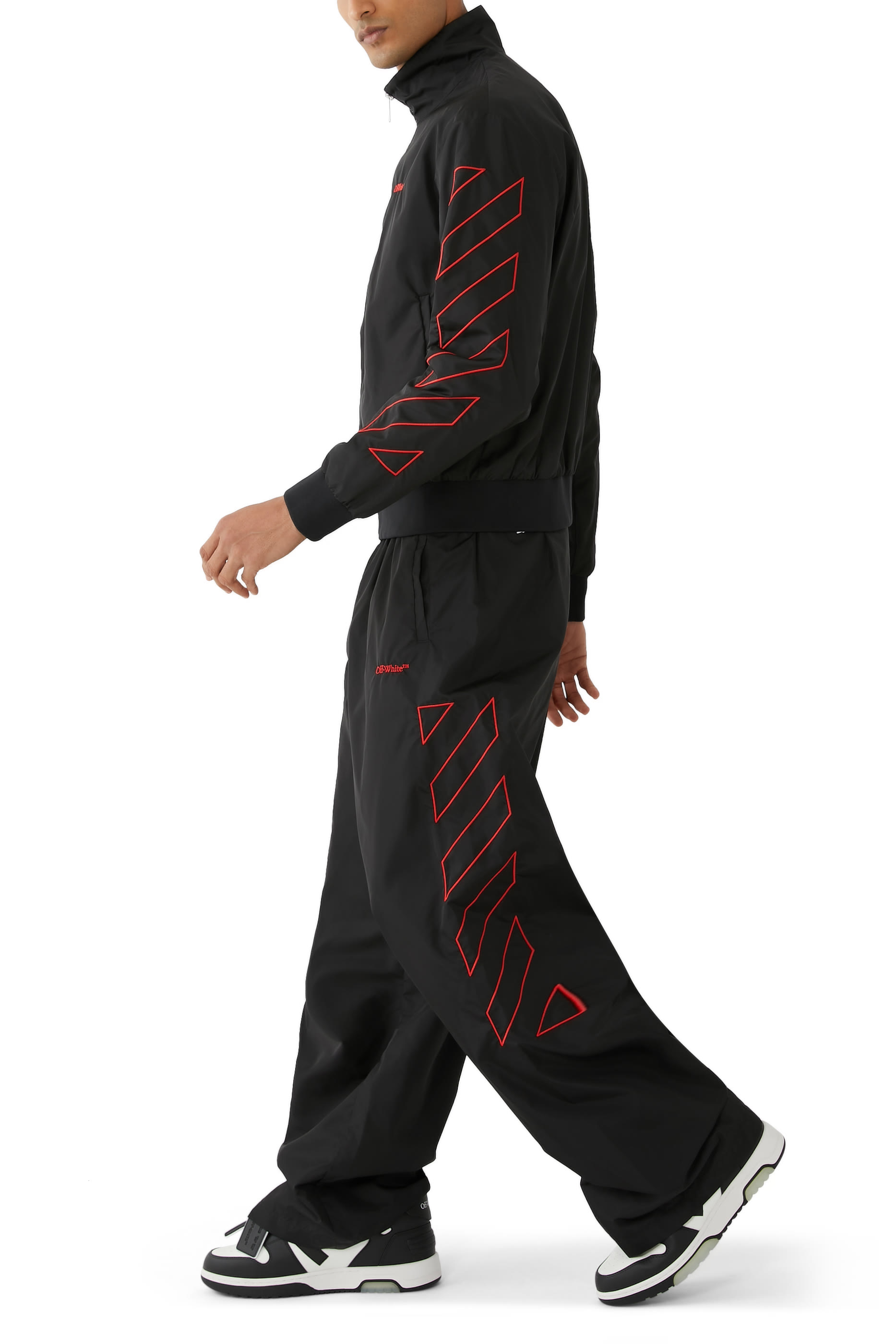 Outl Diag Nylon Tracktop