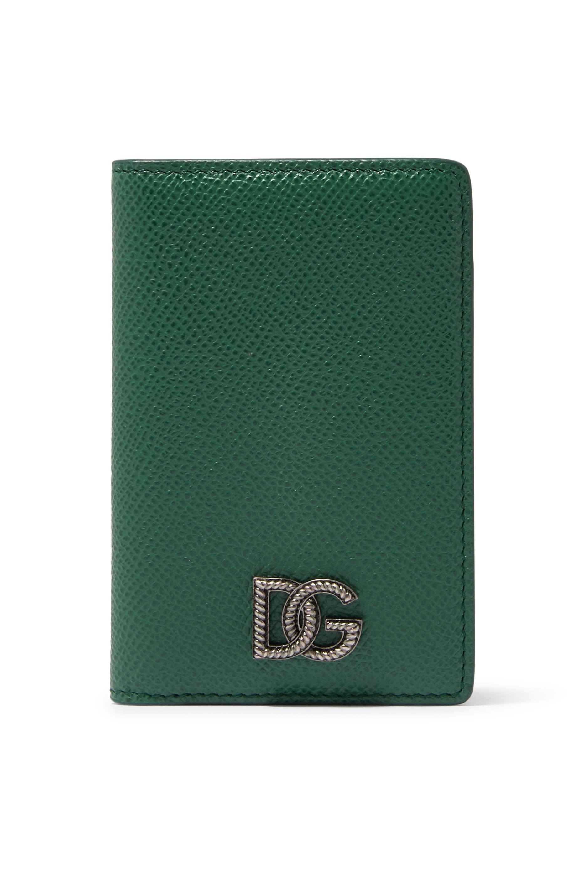 DG Logo Calfskin Card Holder