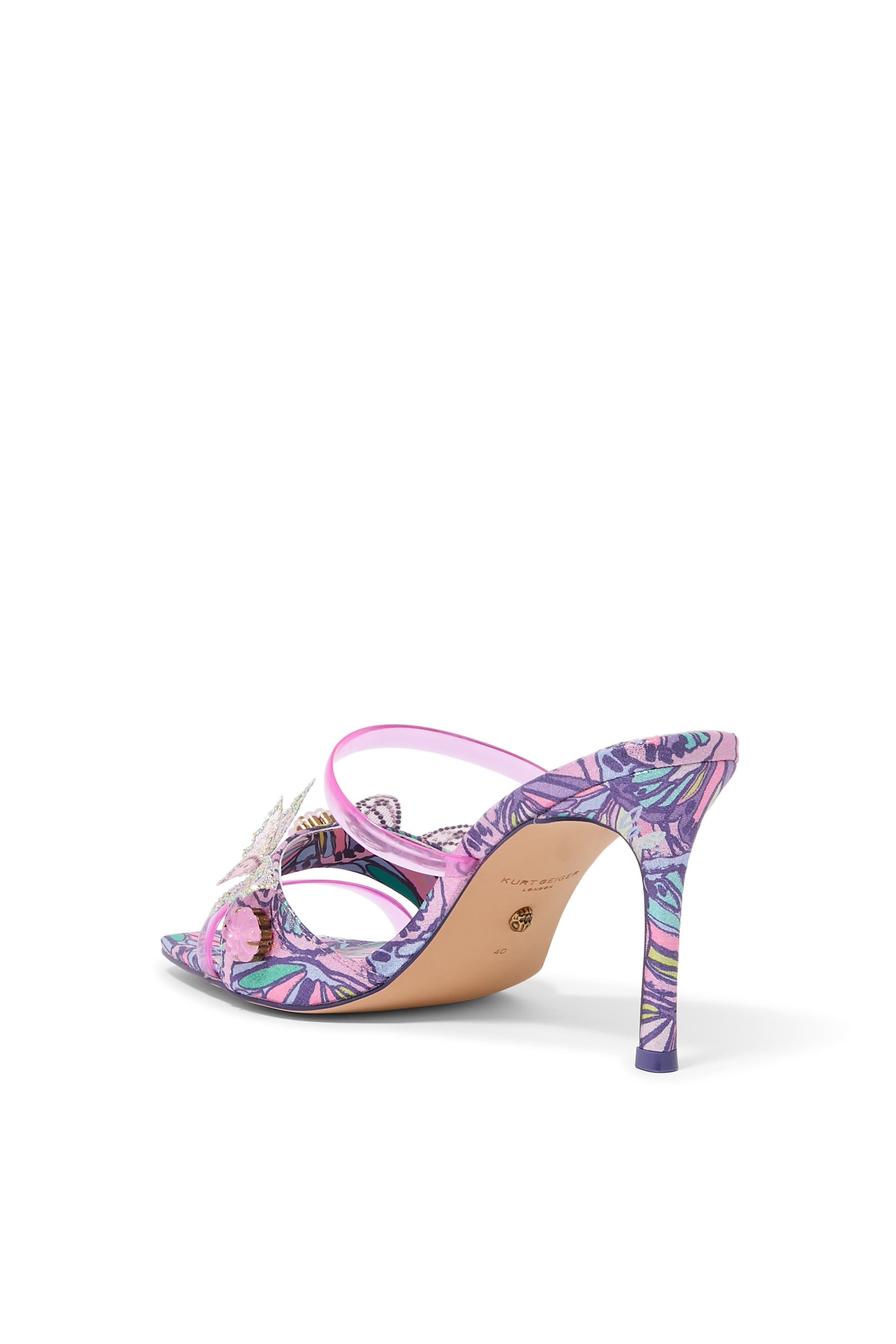 Butterfly Mule Sandals