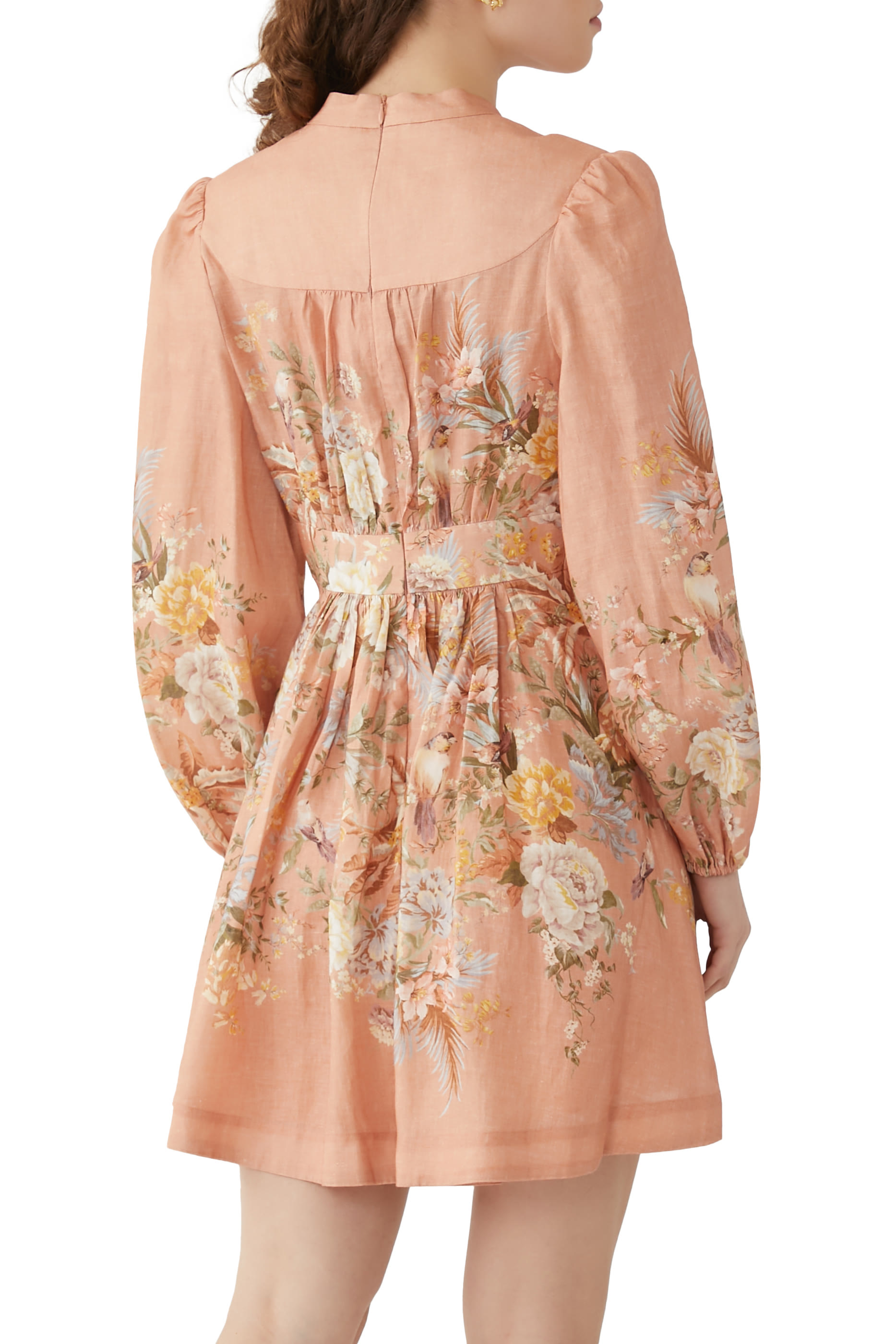 Tallow Plunge Mini Dress