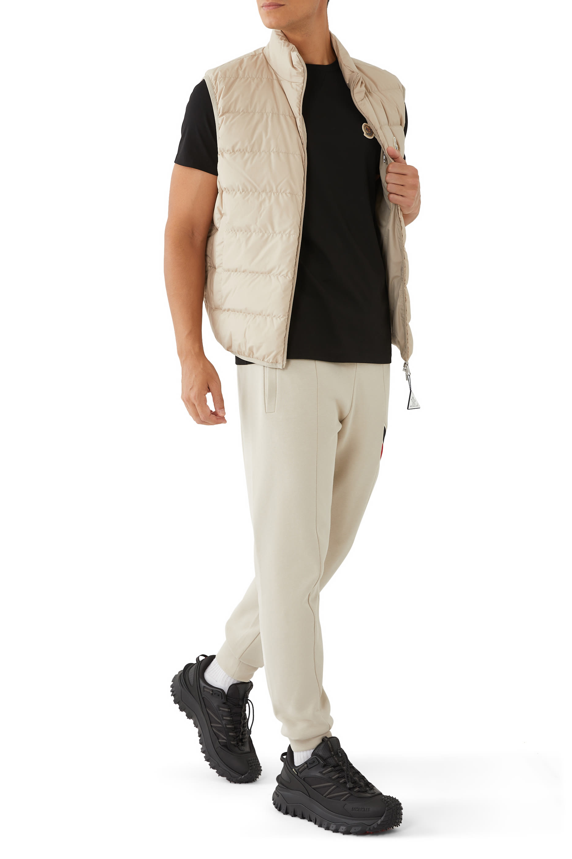 Double Logo Patch T-Shirt