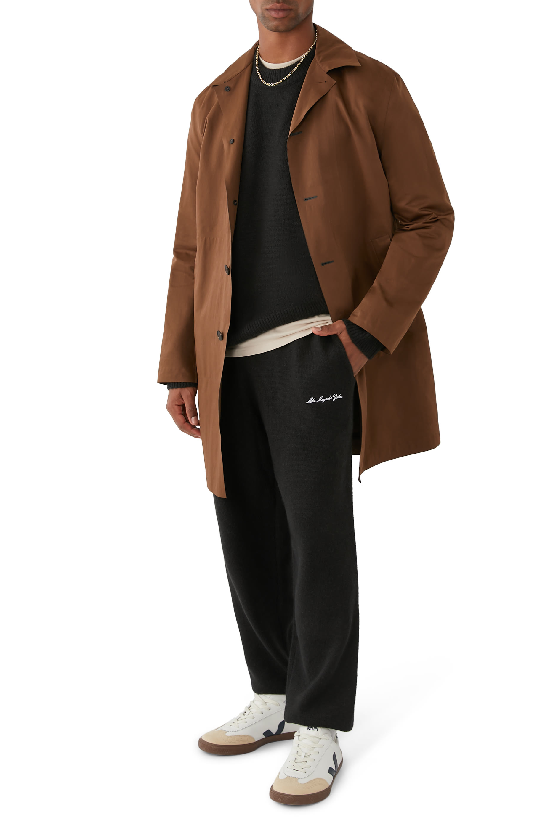 Mohair Blend Knit Crew