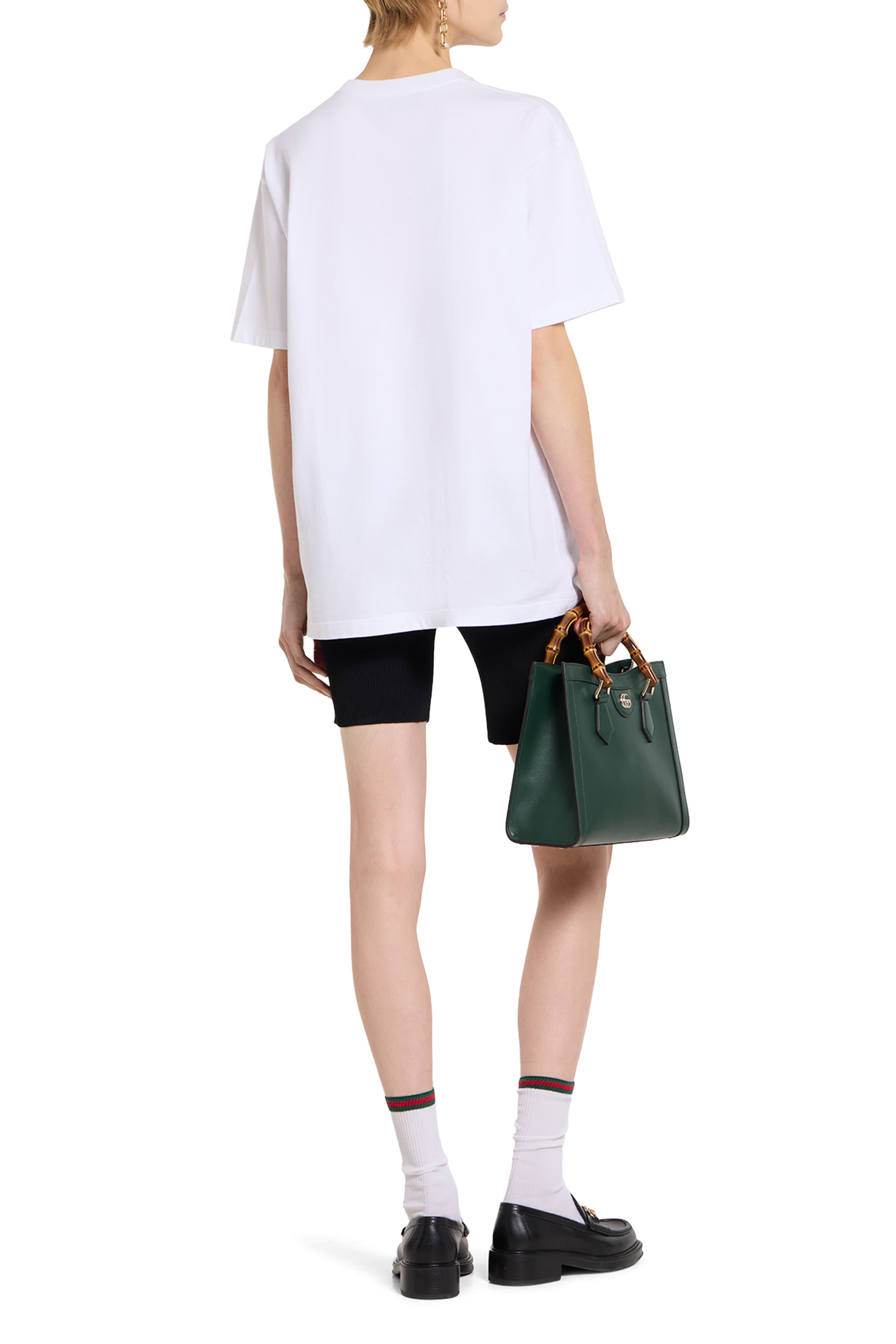 Logo Embroidered Cotton Jersey T-Shirt