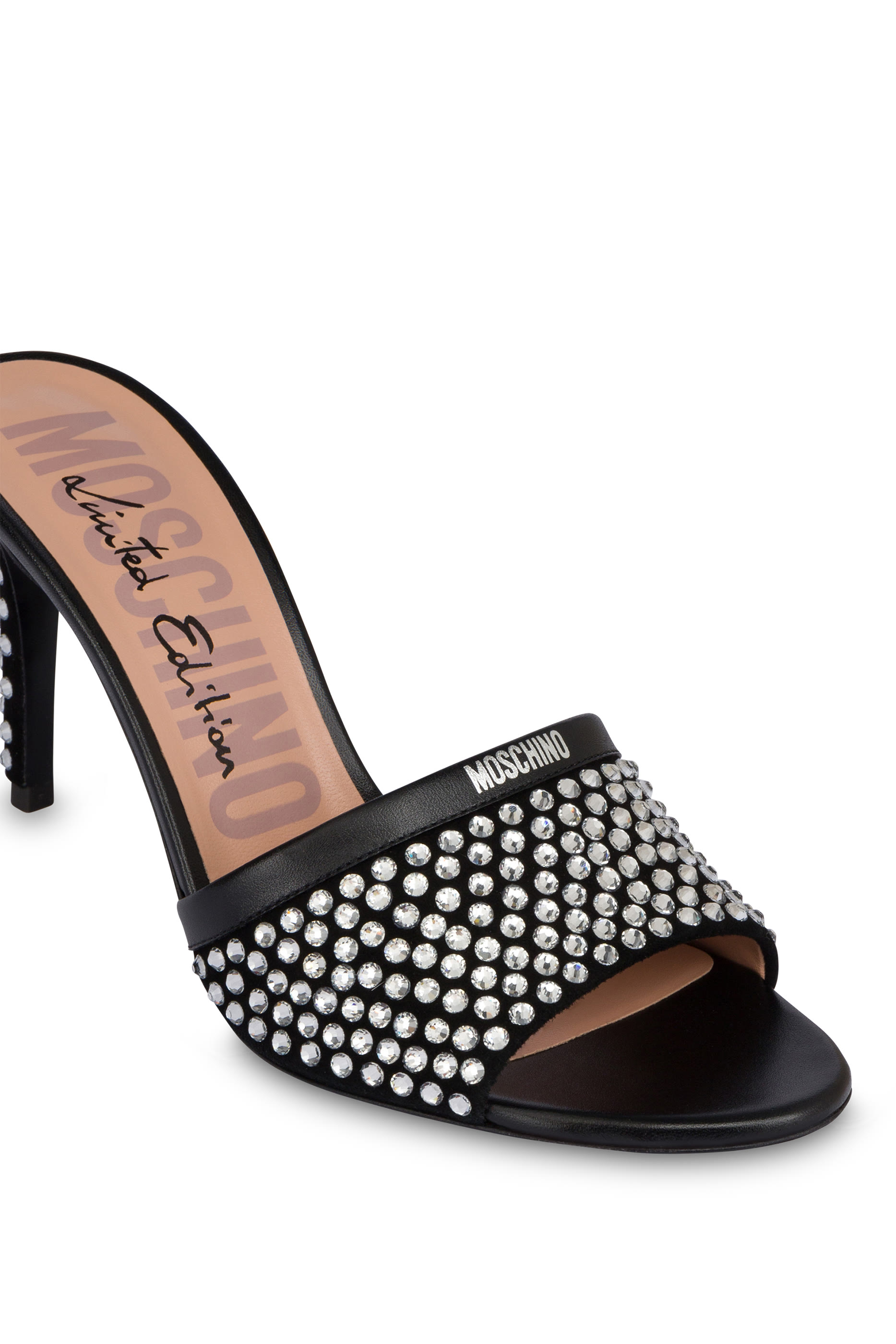 Limited Edition 85 Crystal Embellished Mules