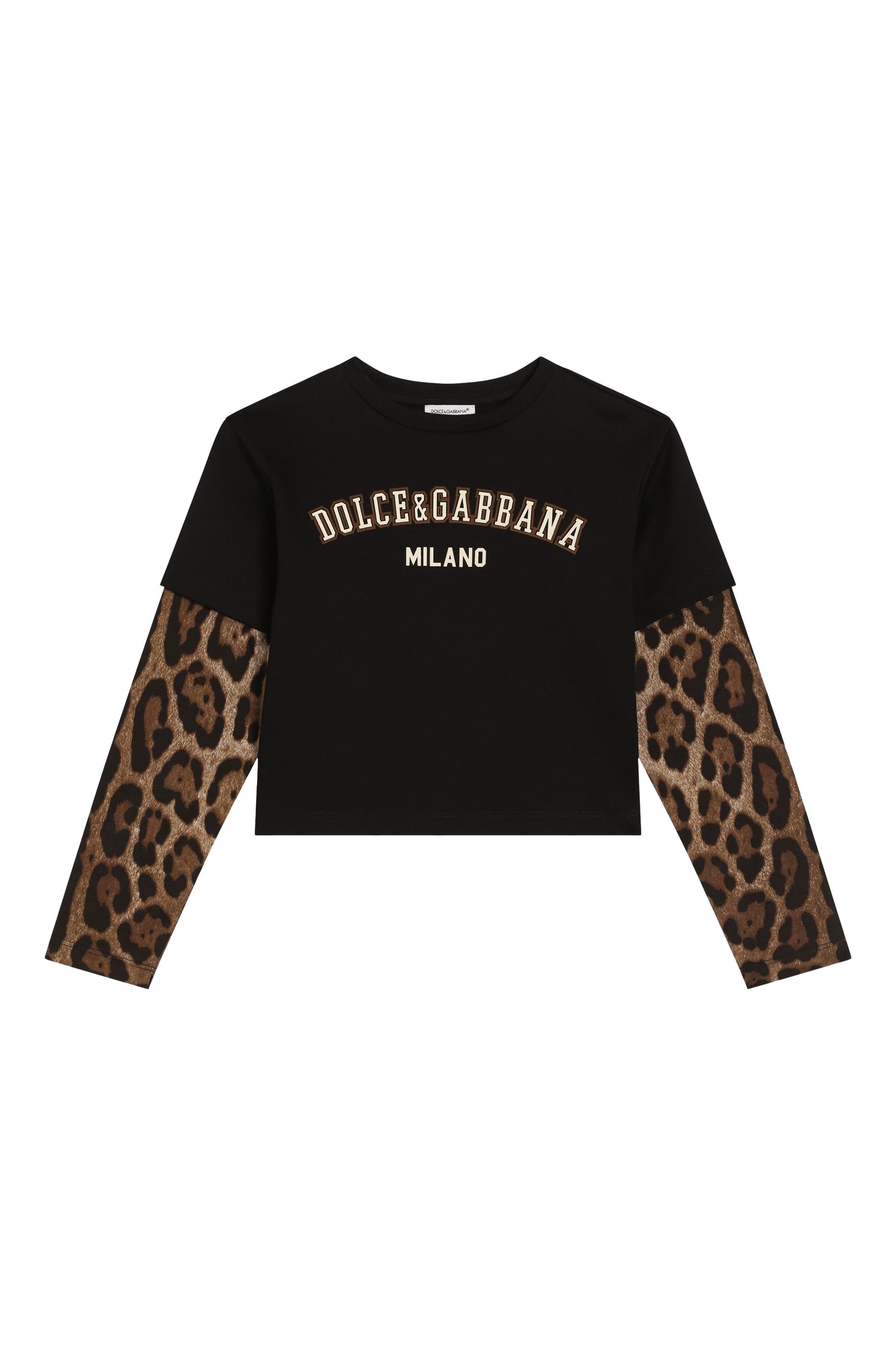 Kids Leopard-Print T-Shirt