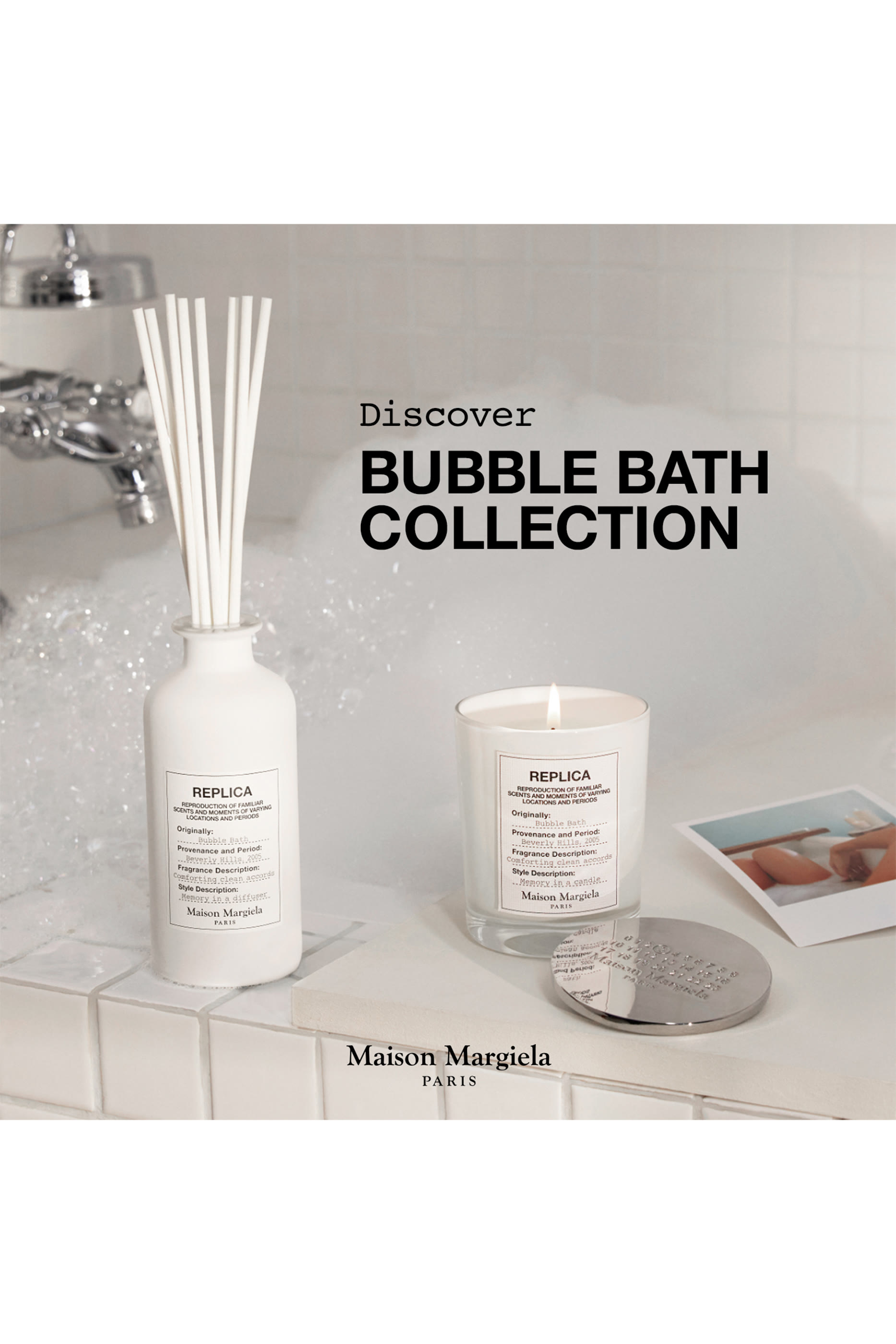 Replica Bubble Bath Candle