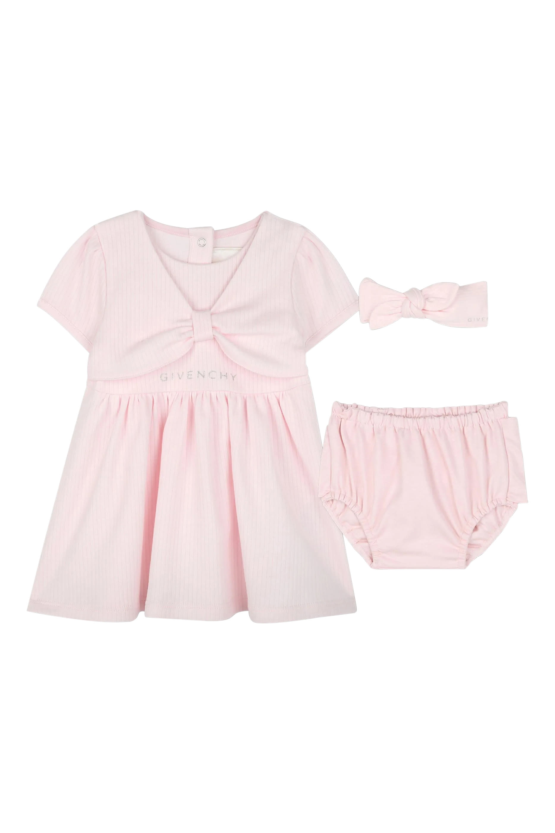 Kids Logo Dress, Bloomer and Headband Set