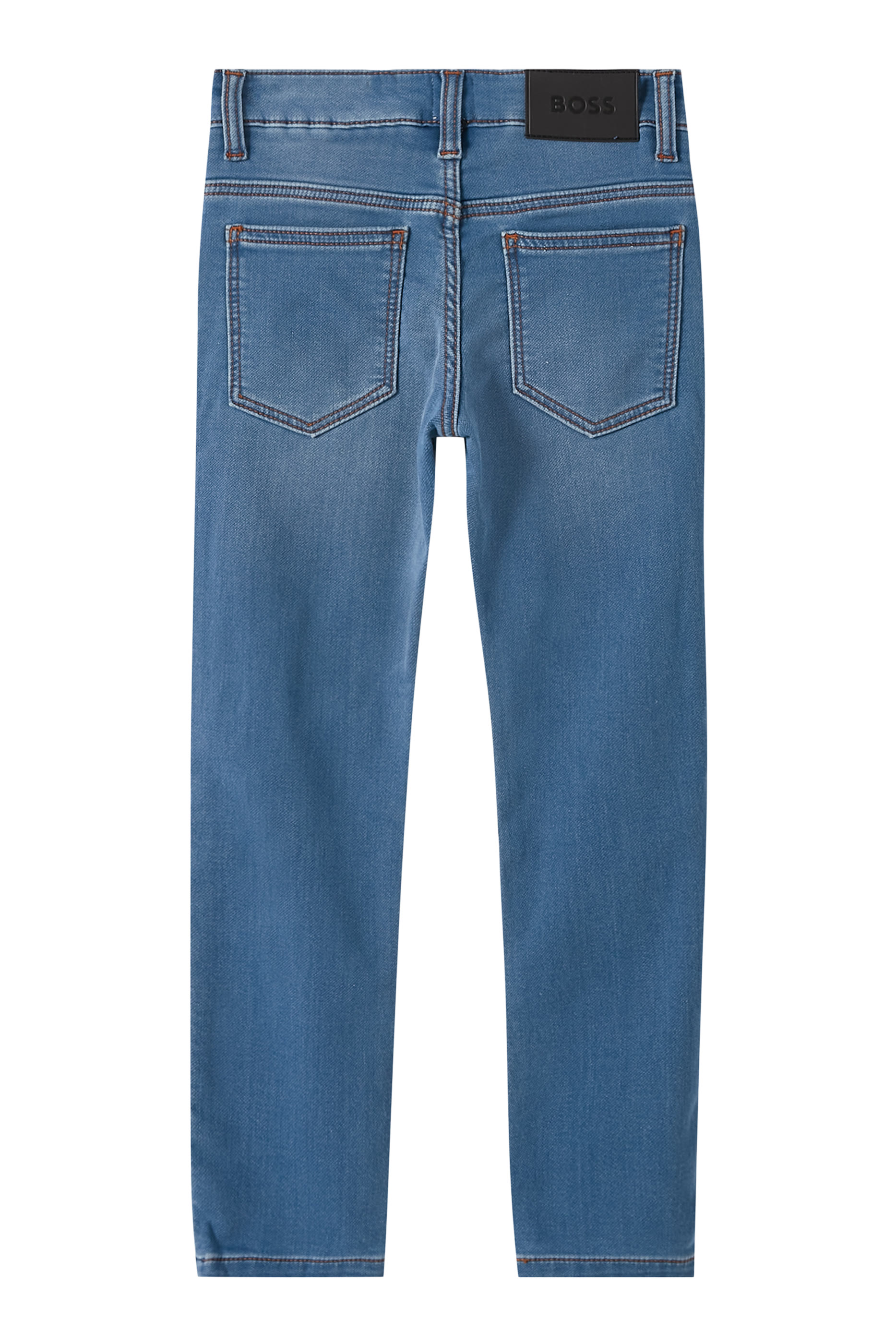 Kids Low-Rise Straight Leg Jeans
