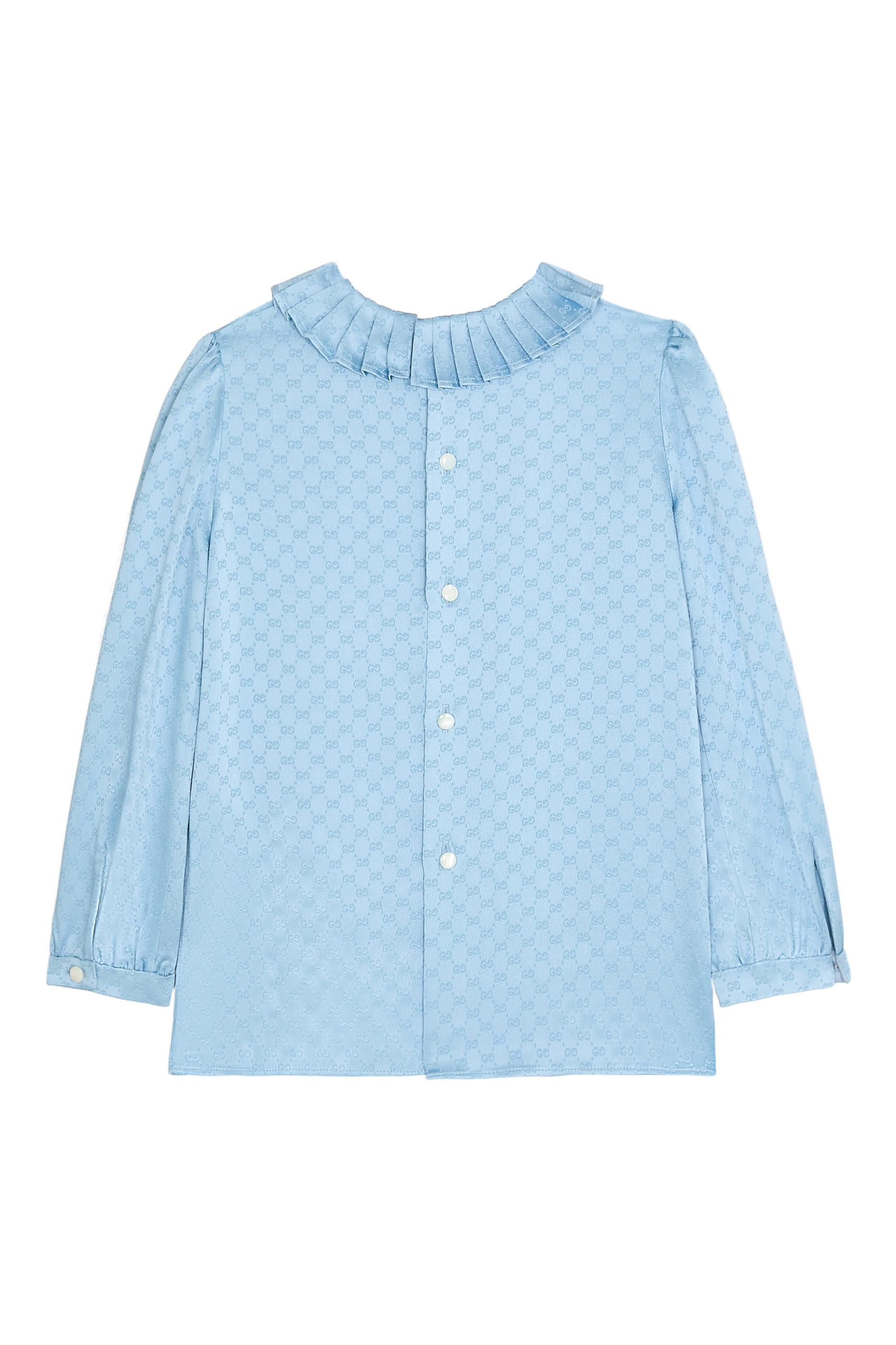 Kids Logo Satin Shirt