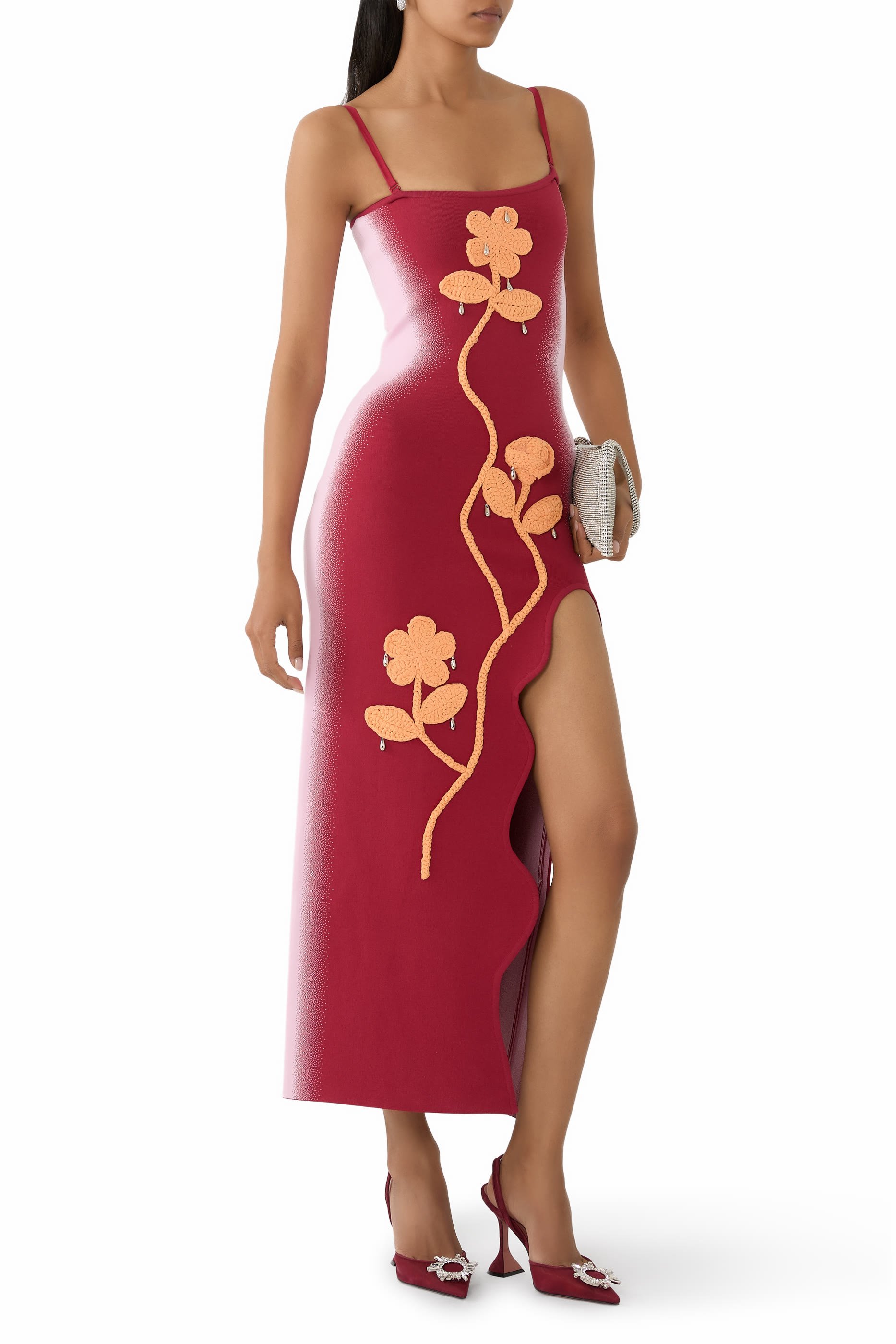 Sherry Crochet Maxi Tank Dress