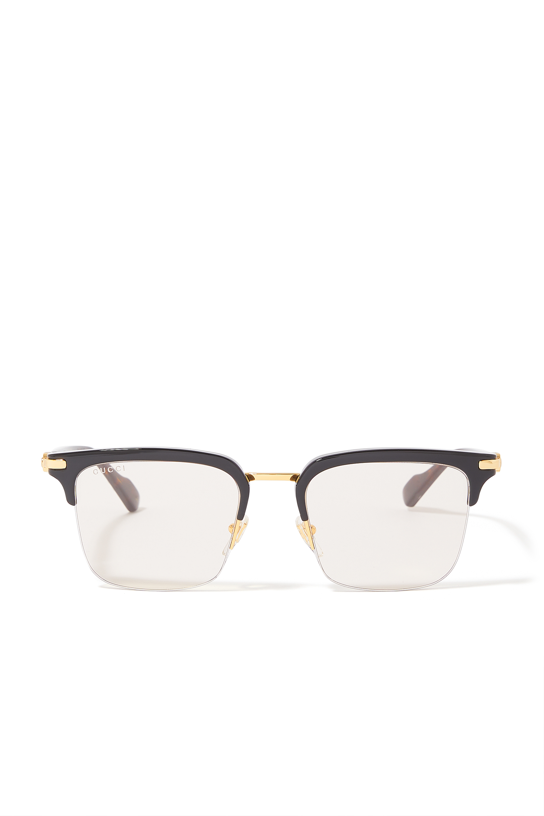 Rectangular Metal Sunglasses