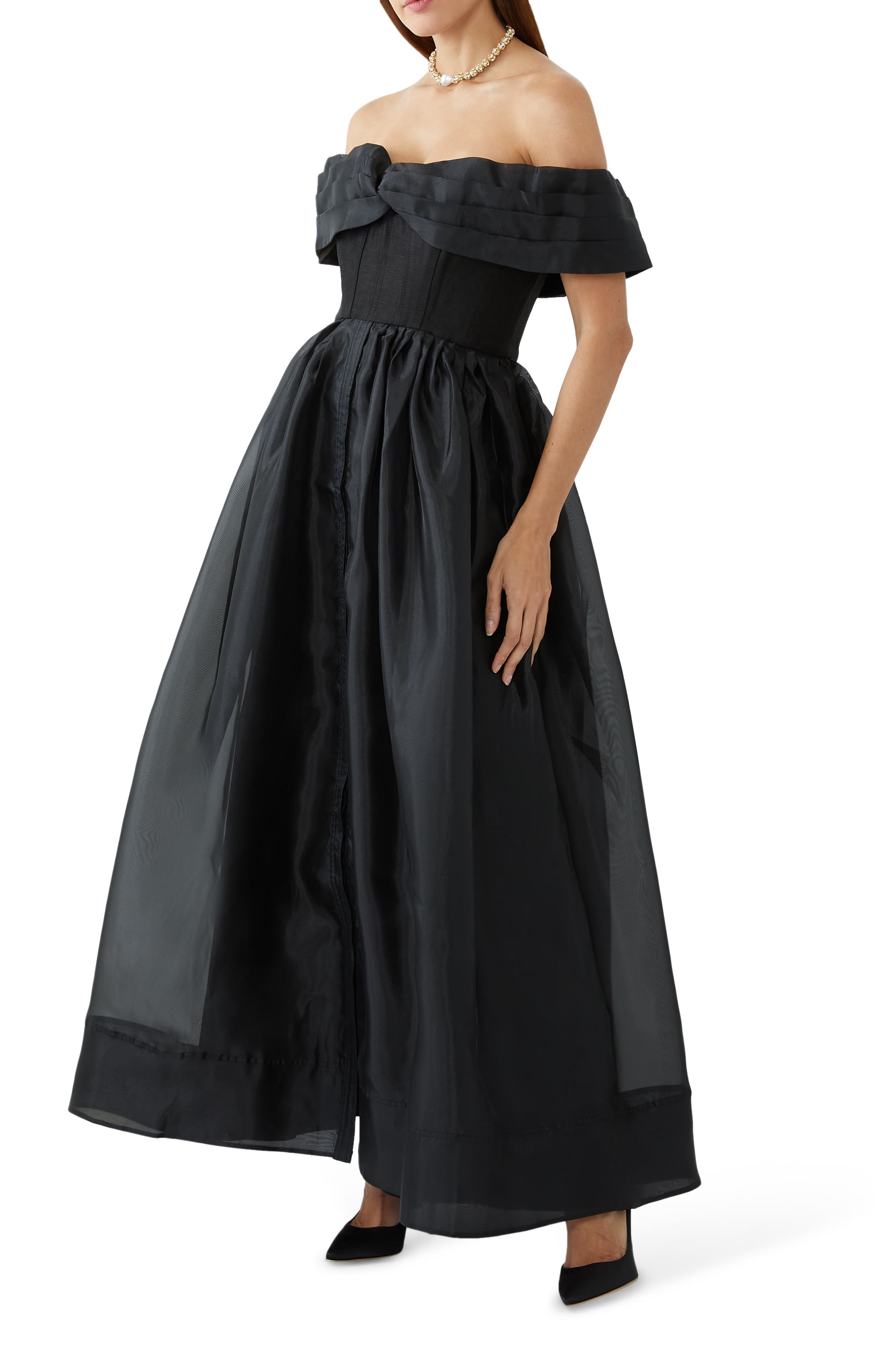 Cordelia Corsetted Maxi Dress