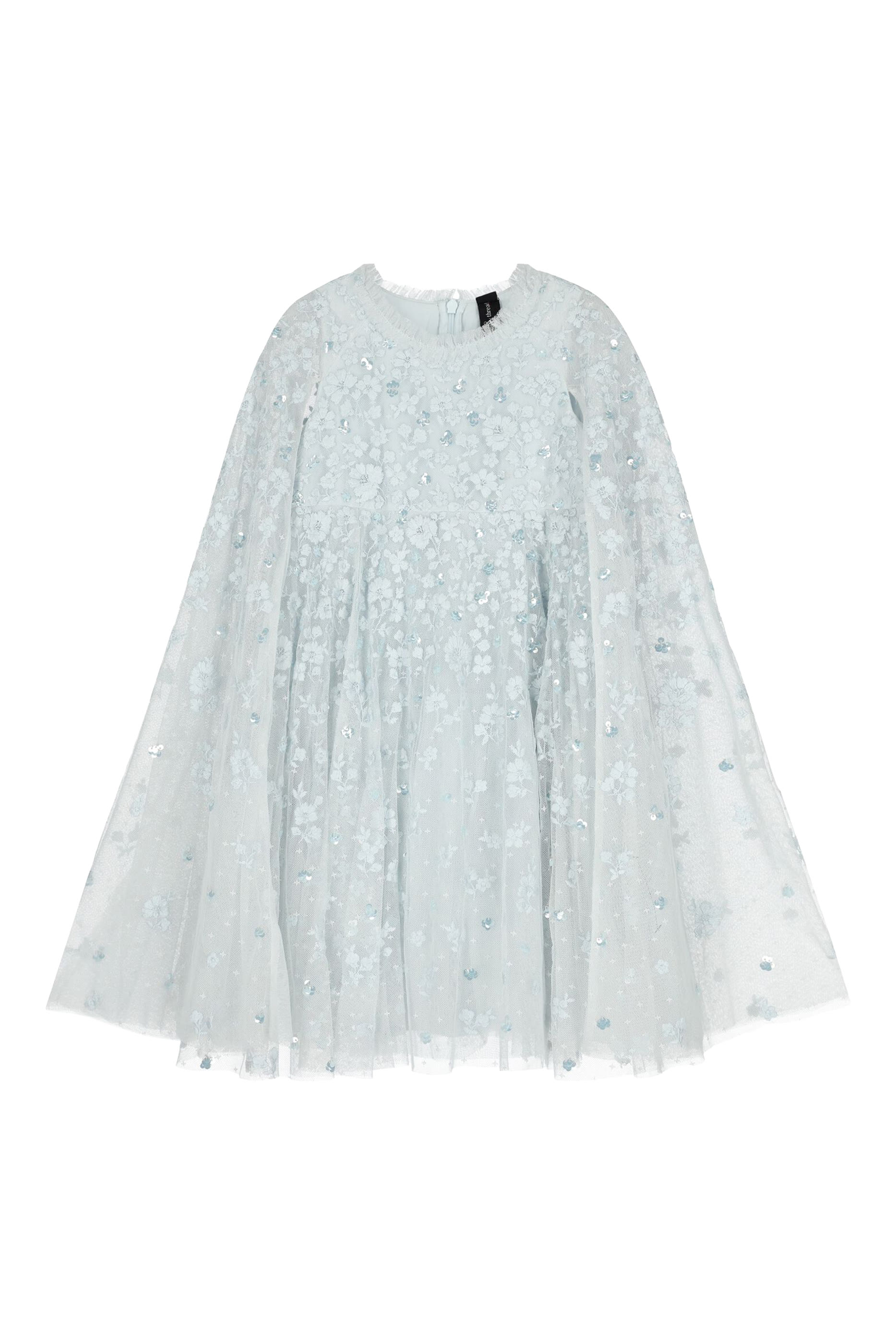 Kids Dahlia Ditsy Cape Dress