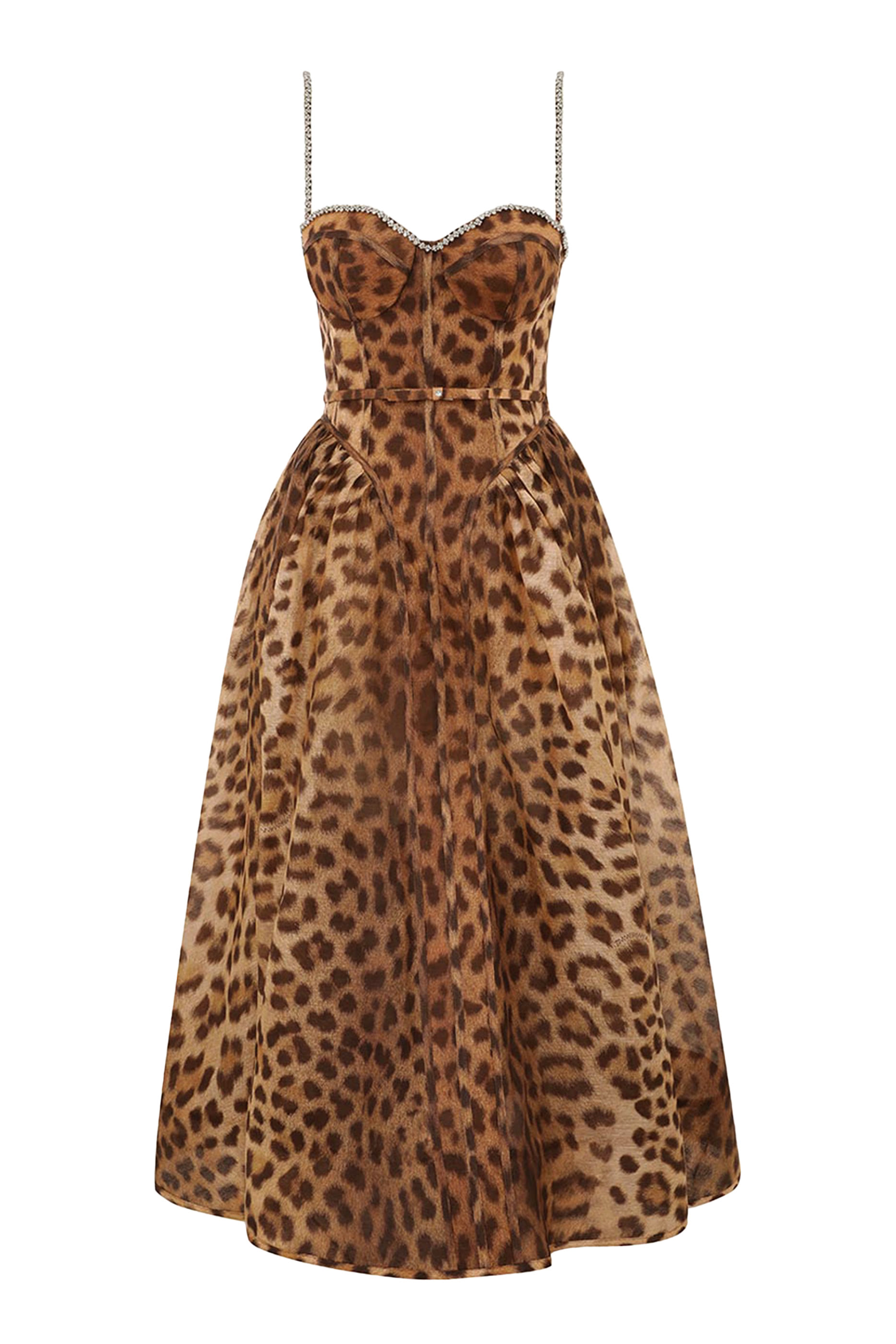 Crush Panelled Midi Dress