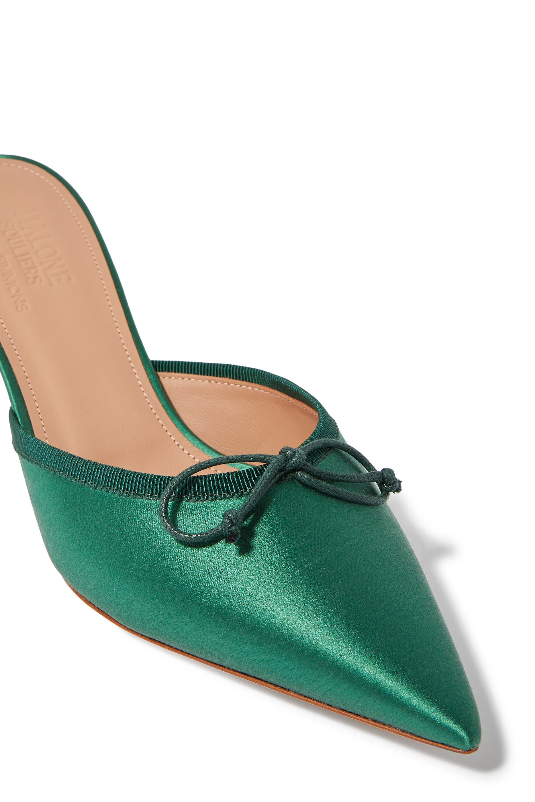 Rose 40 Heeled Slip-On Mules