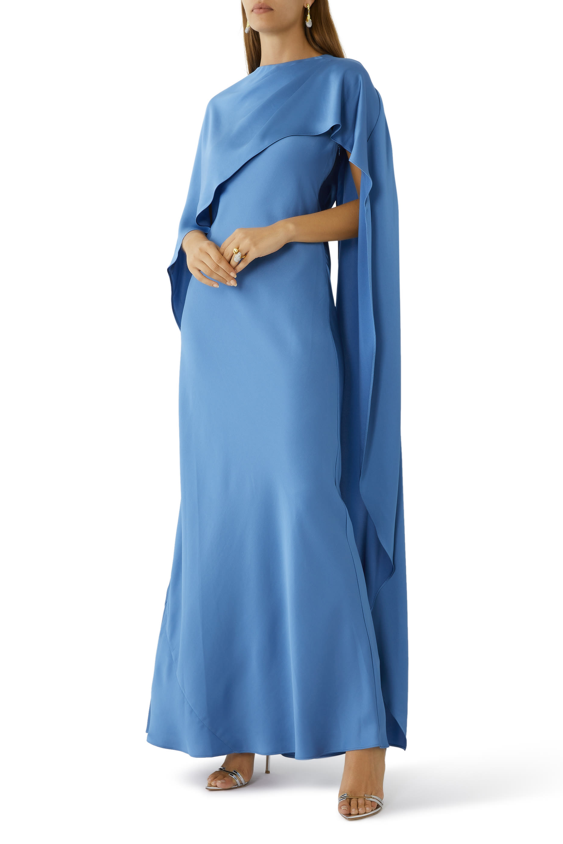 Izel Cape Gown