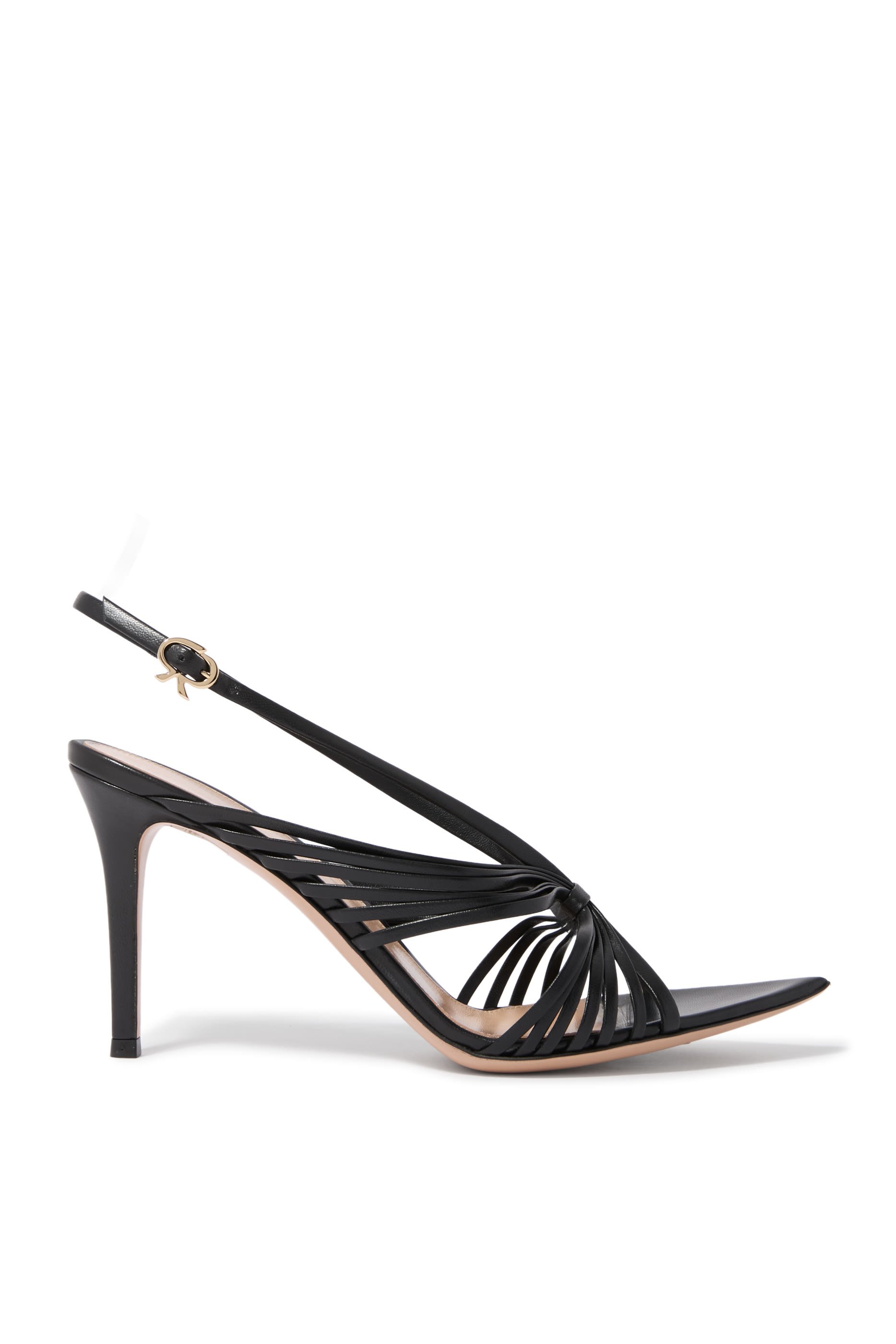 Slingback Leather Sandals 85