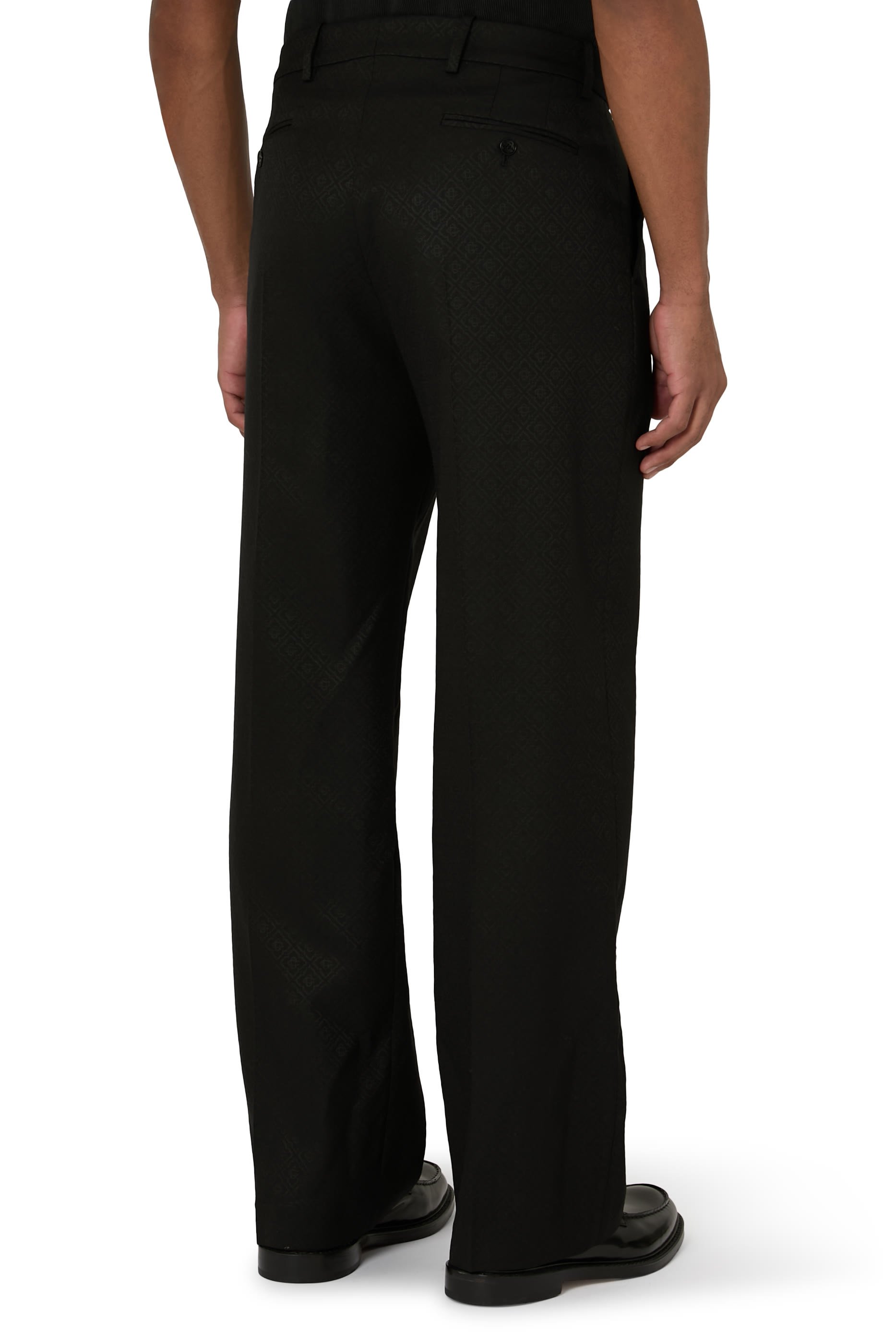 Wool Tux Trousers