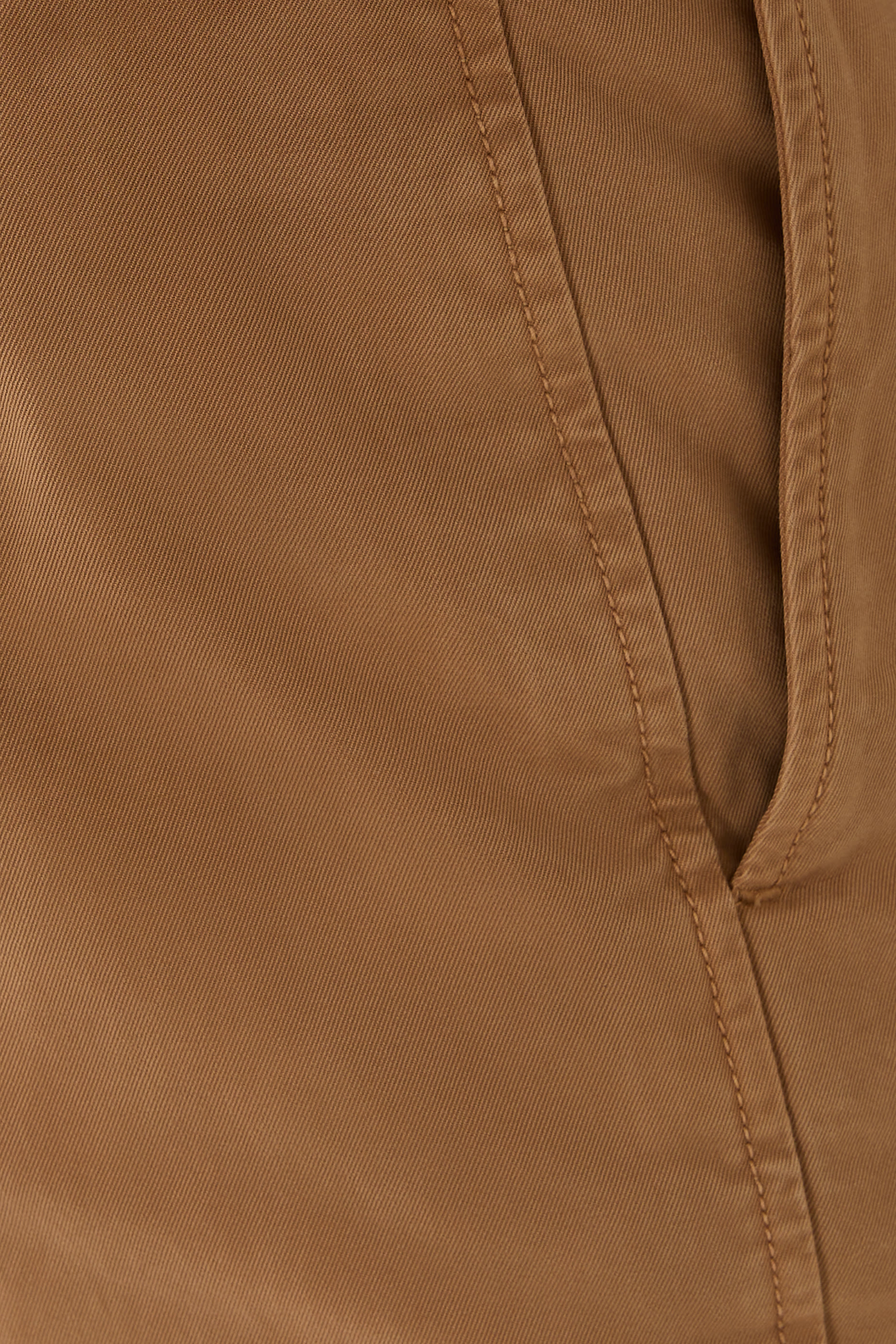 Low-Waisted Chino Trousers