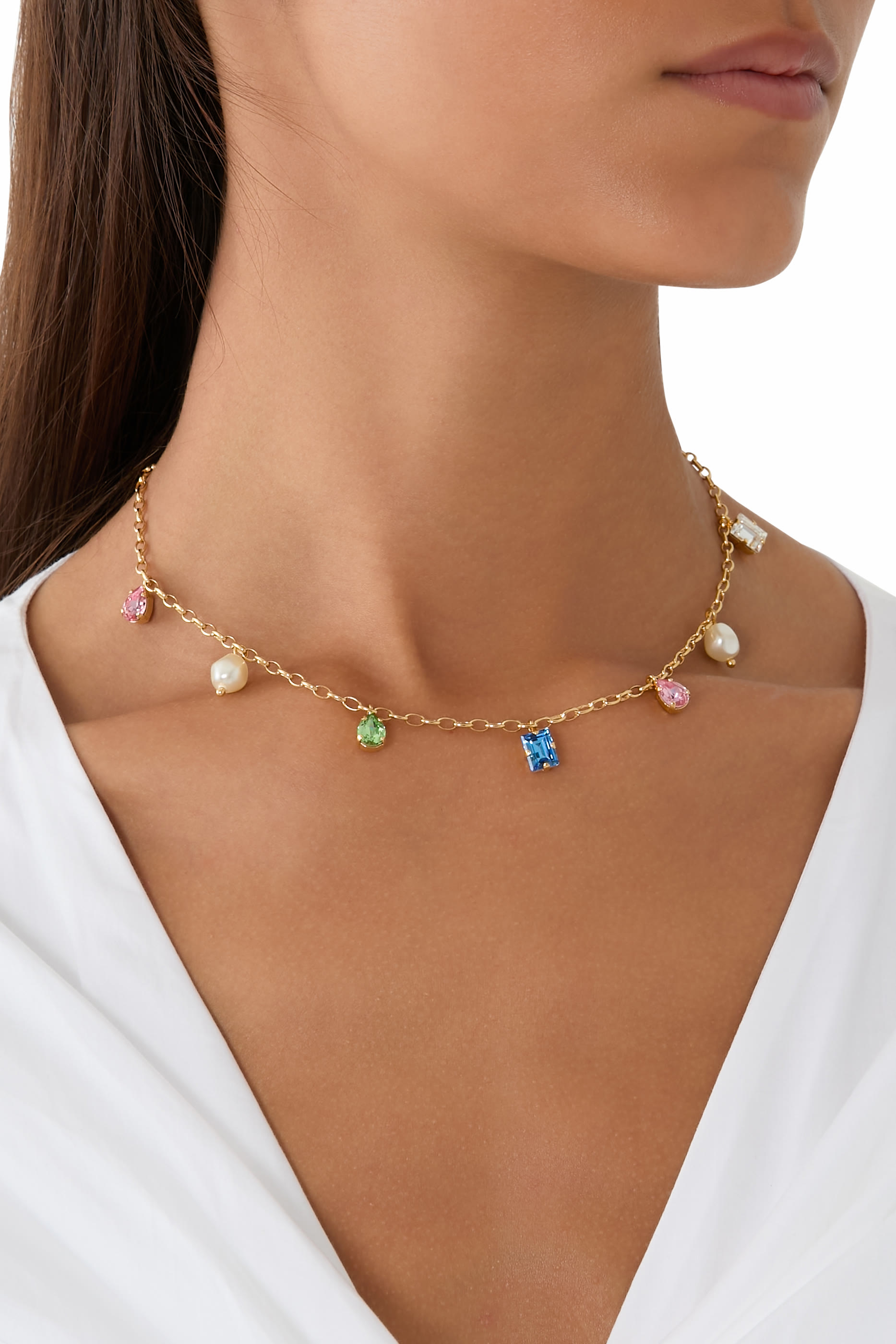  Lumina Necklace, 18K Gold Plating