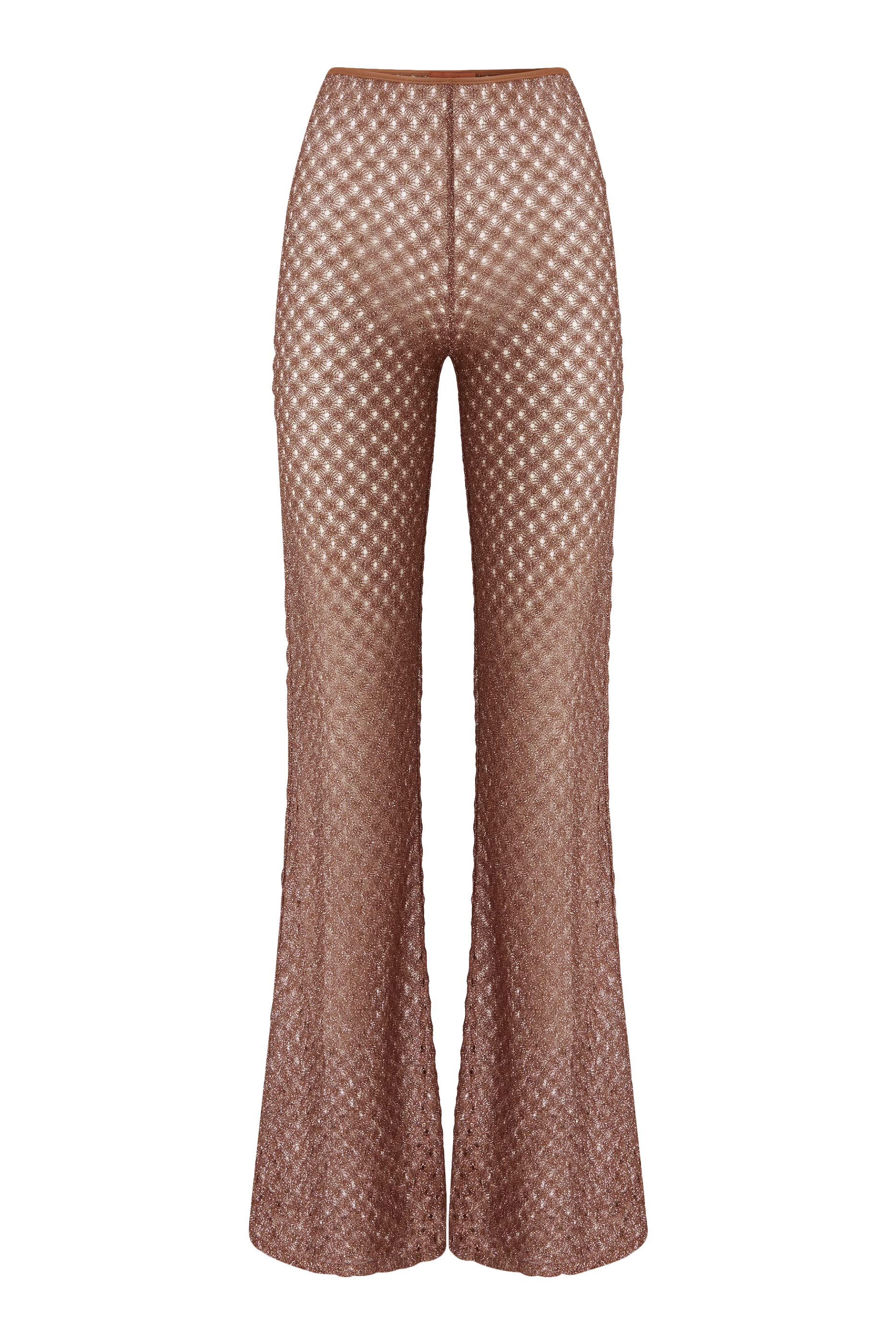 Low-Rise Lace Pants