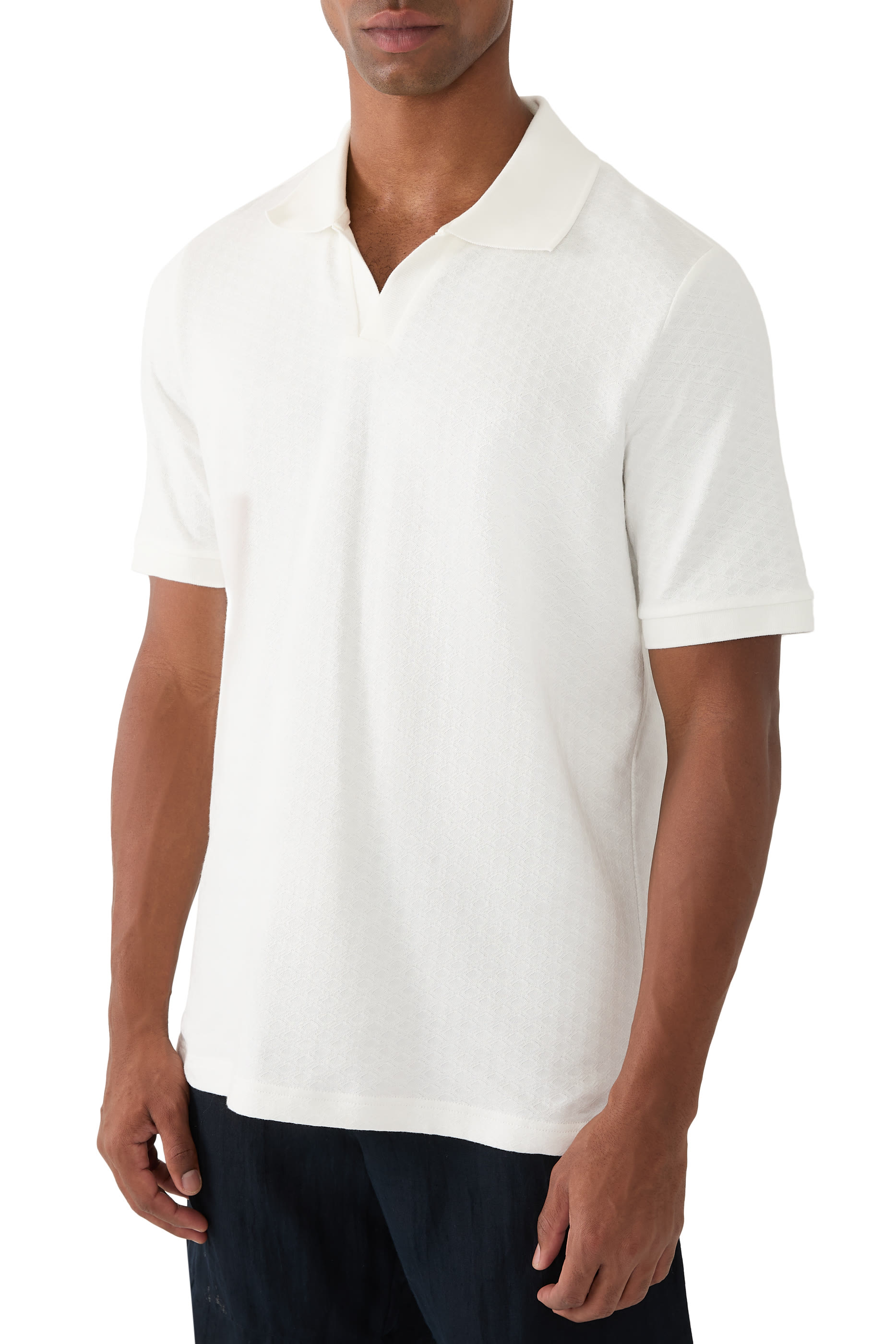 Jaquard Polo Shirt