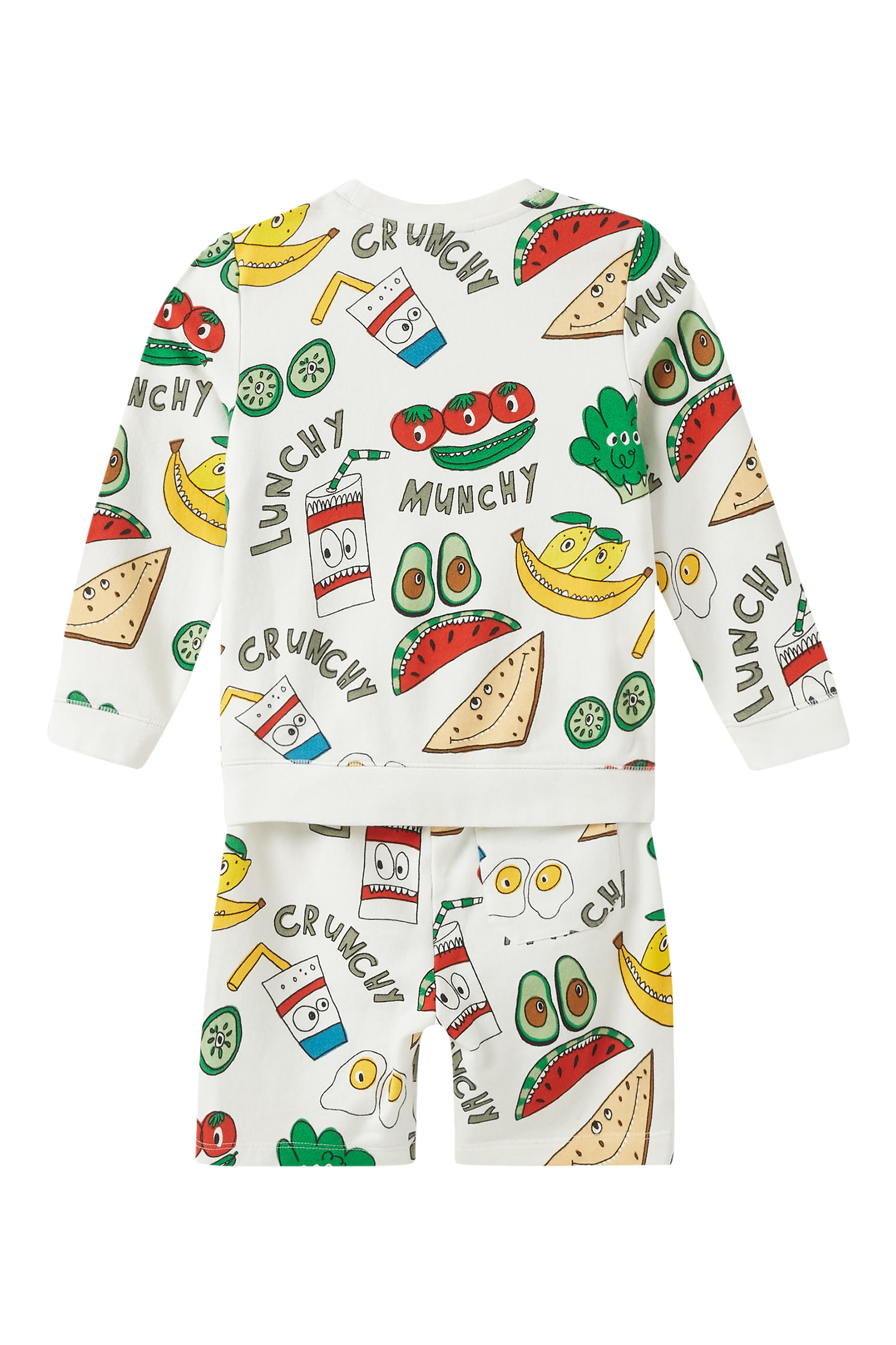 Kids Crunchy Lunchy Print Tracksuit