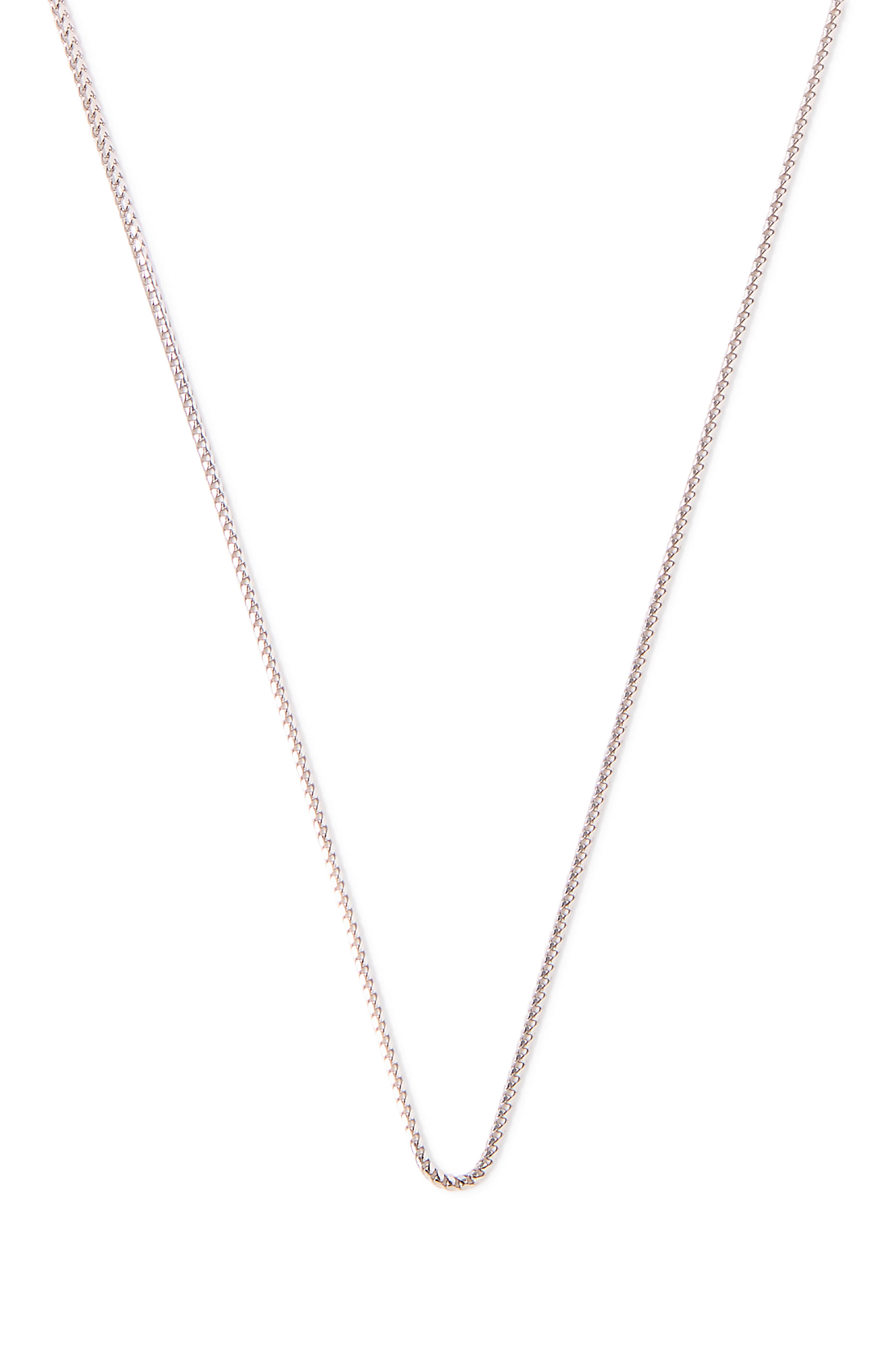 Chain Necklace, 18k White Gold