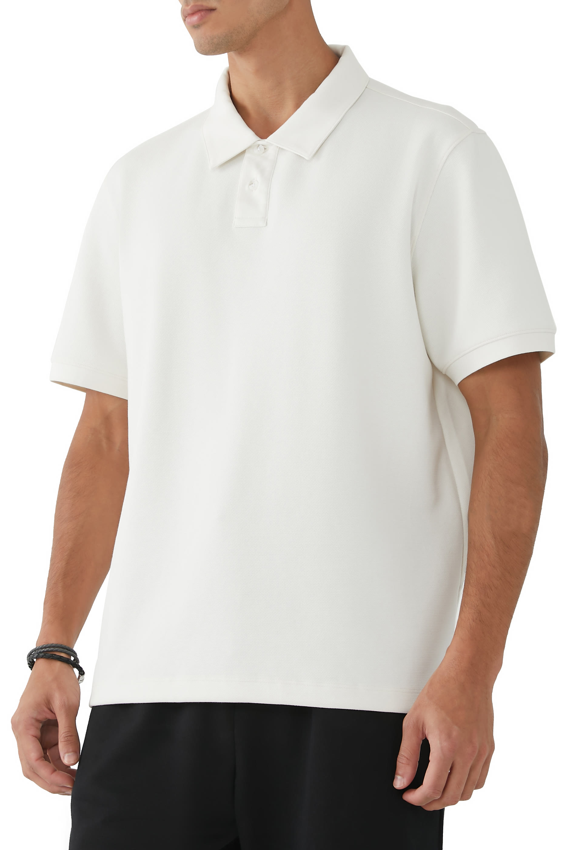 Delroy Double Pique Jersey Polo