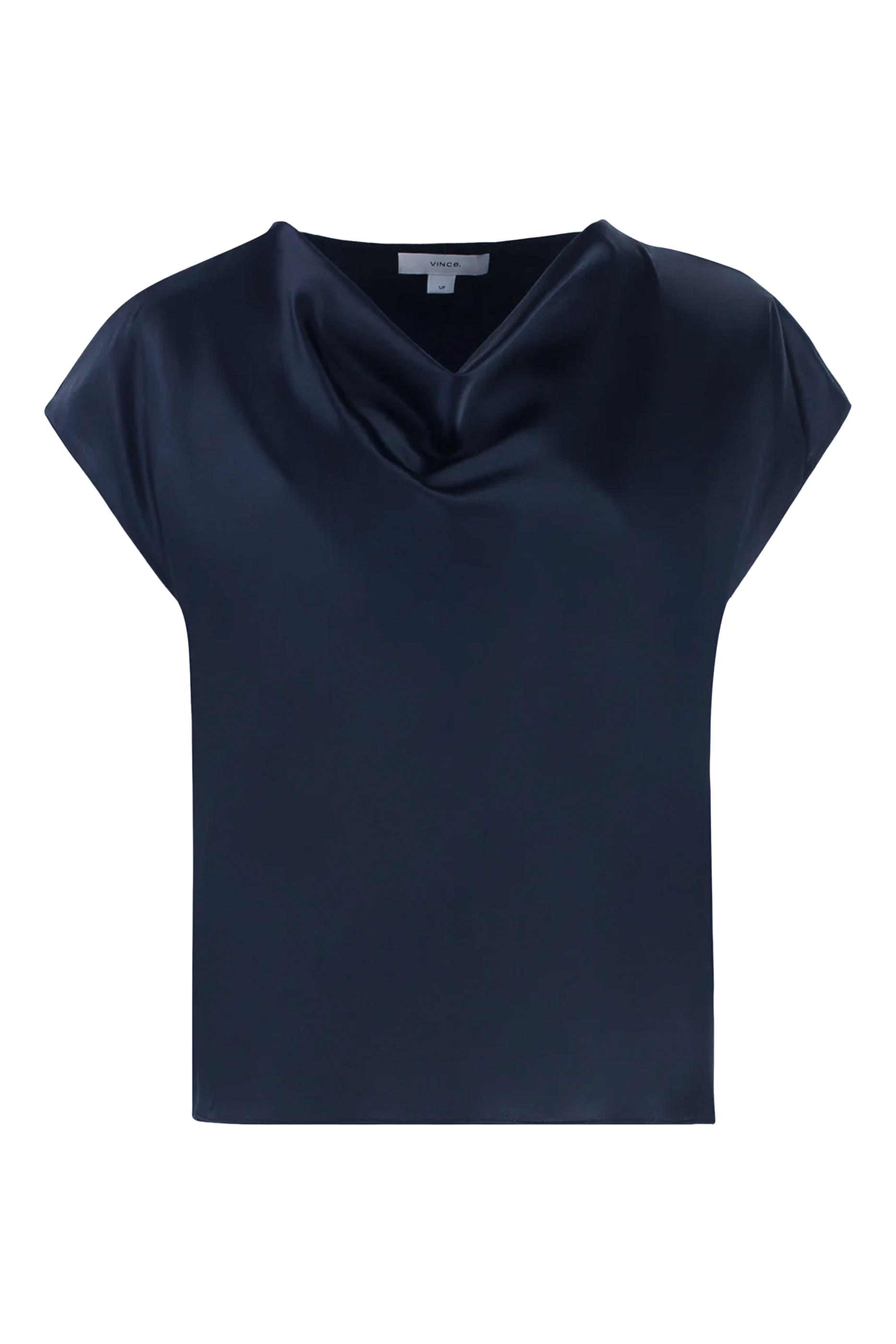 Cowl Neck Silk Top