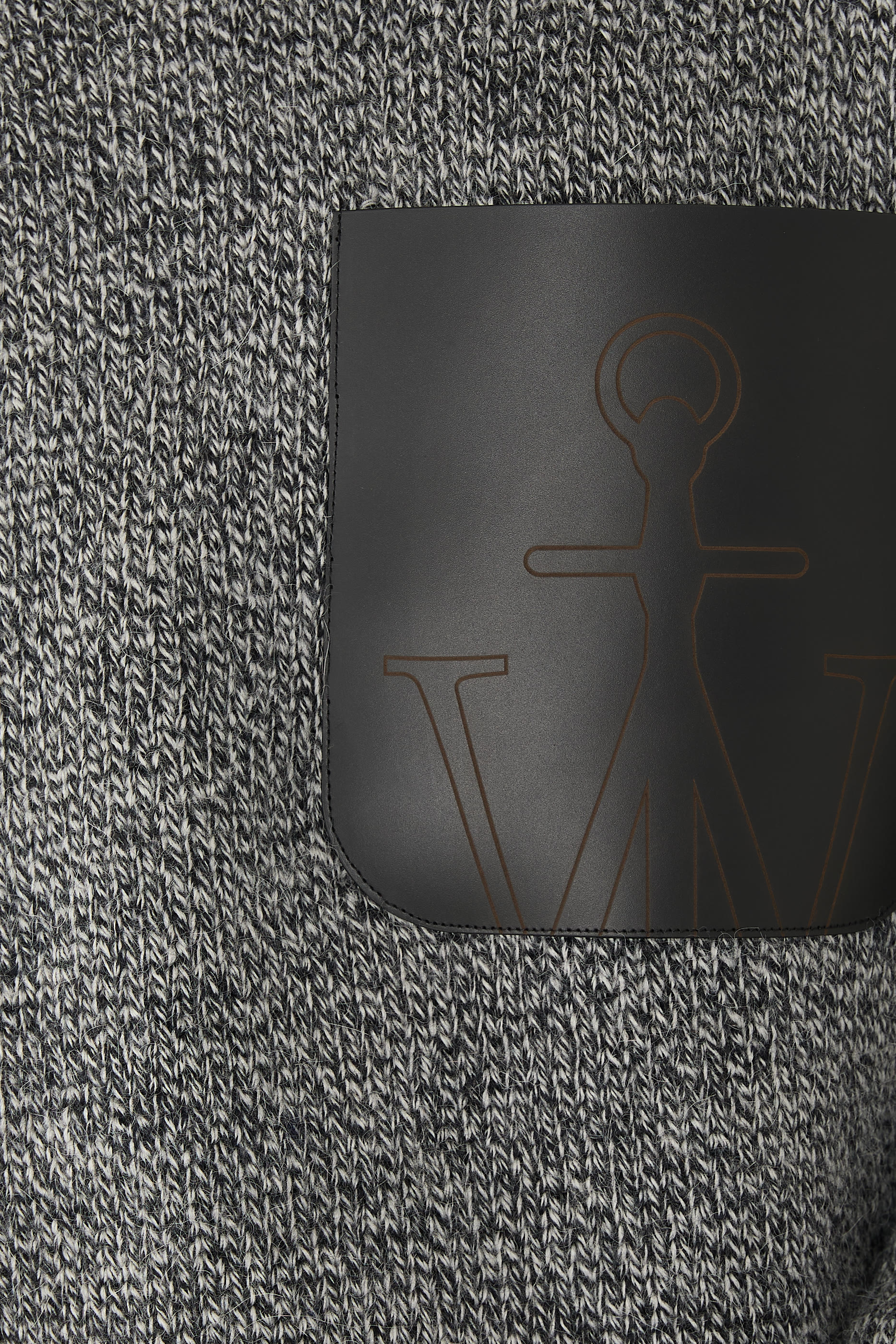 Leather Patch Pocket Jumper 