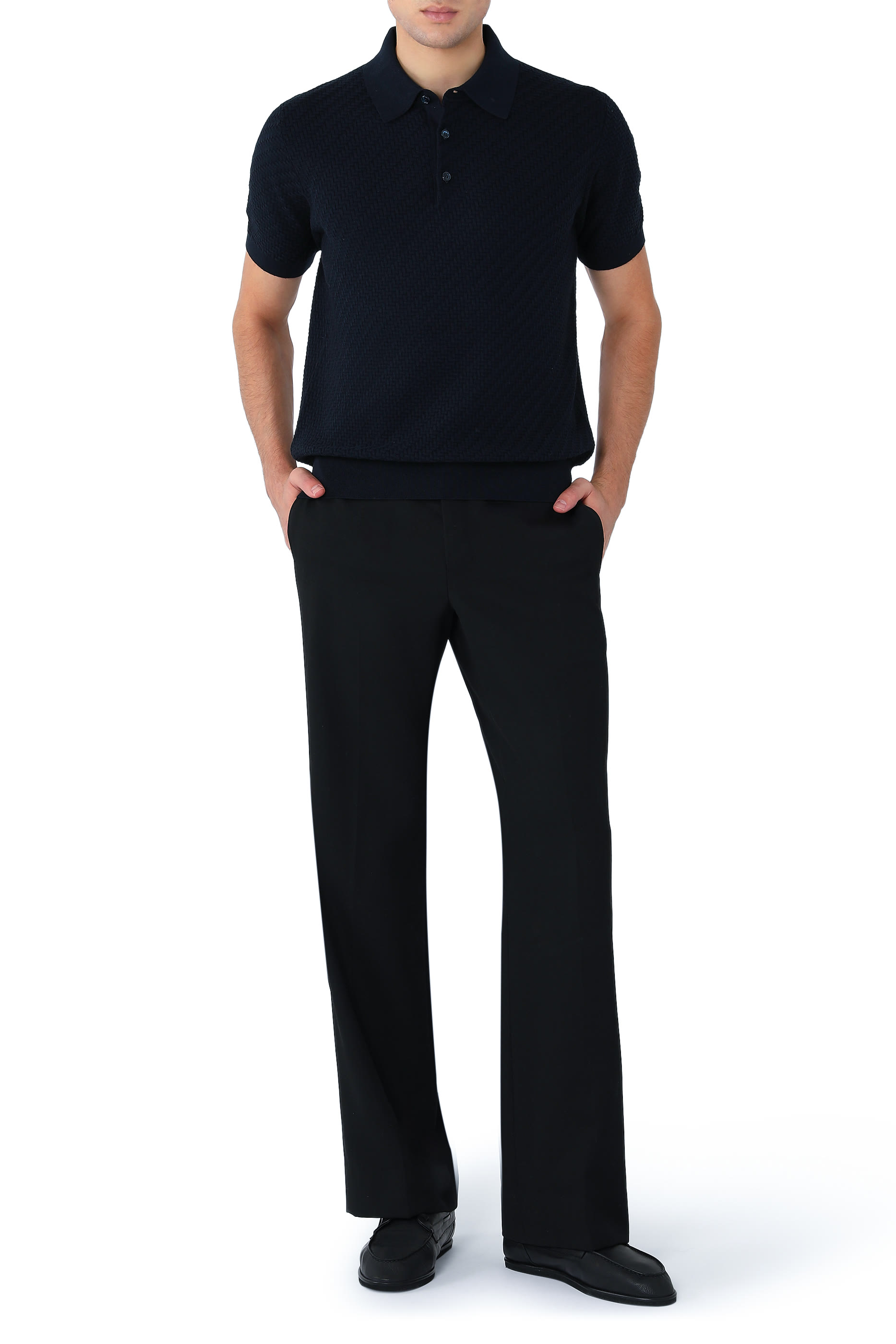 Trama Weave Polo