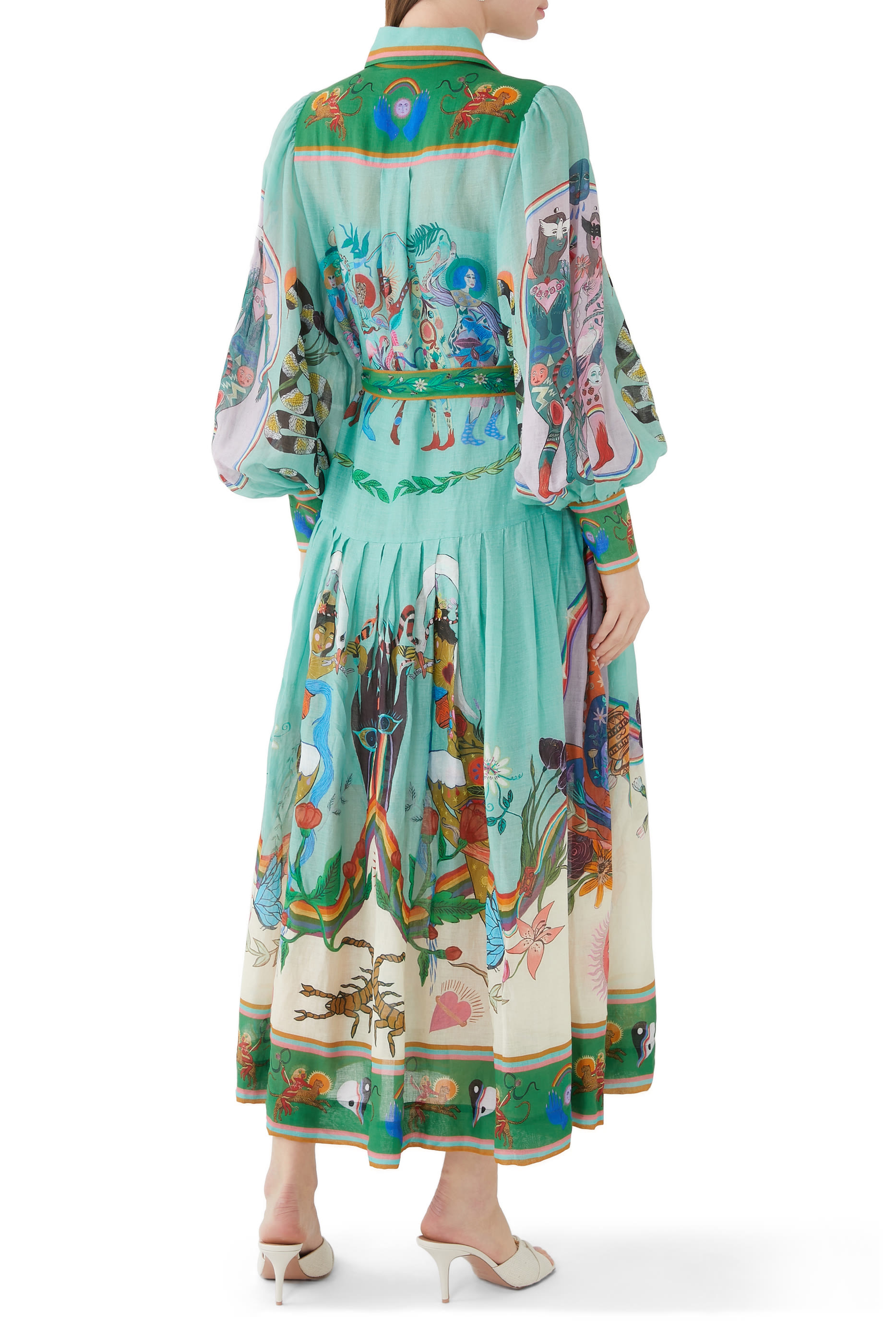 Evergreen Shirt Dress