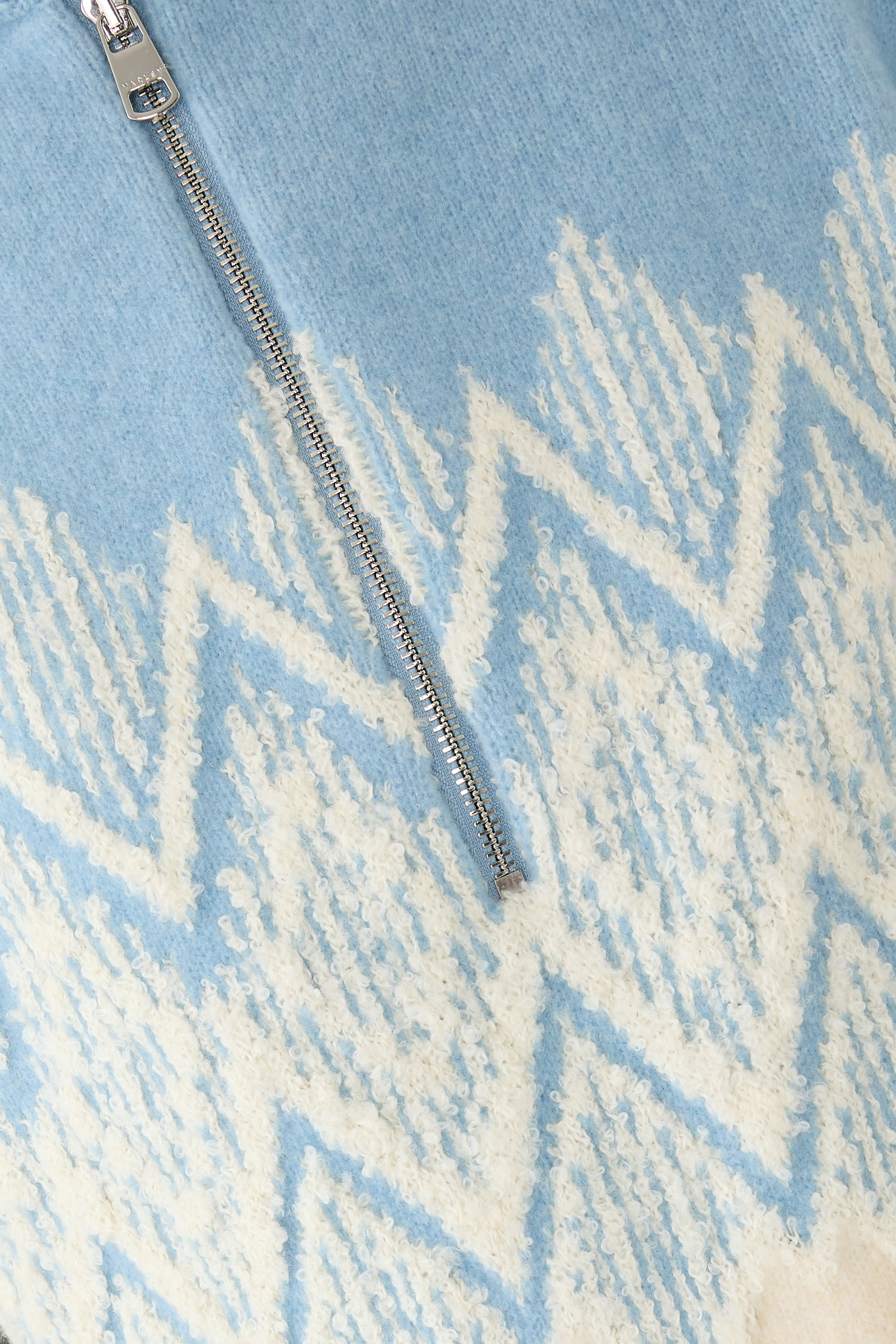 Hedda Fairisle Half-Zip Knit