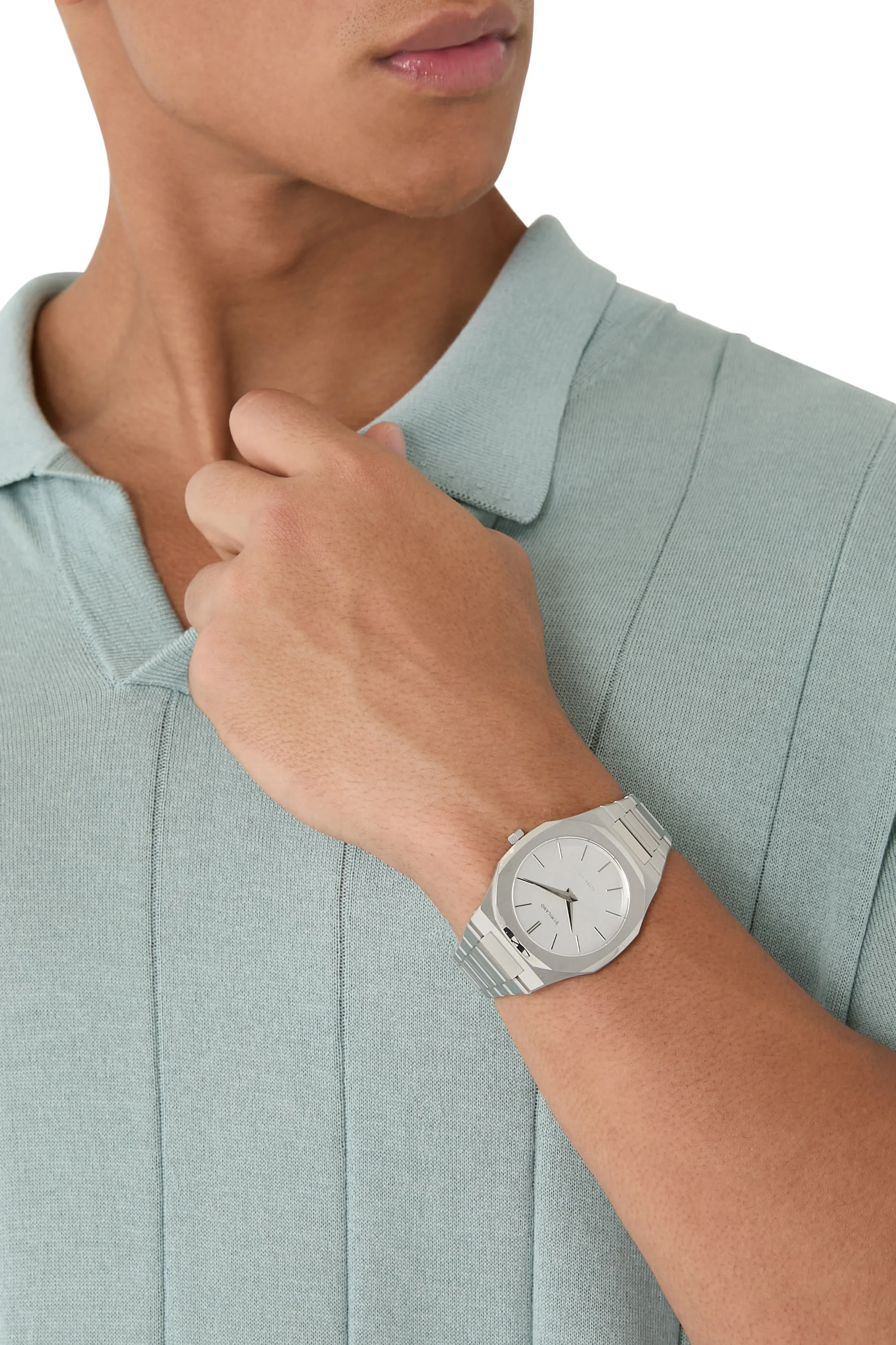 Ultra Thin Stainless Steel Watch